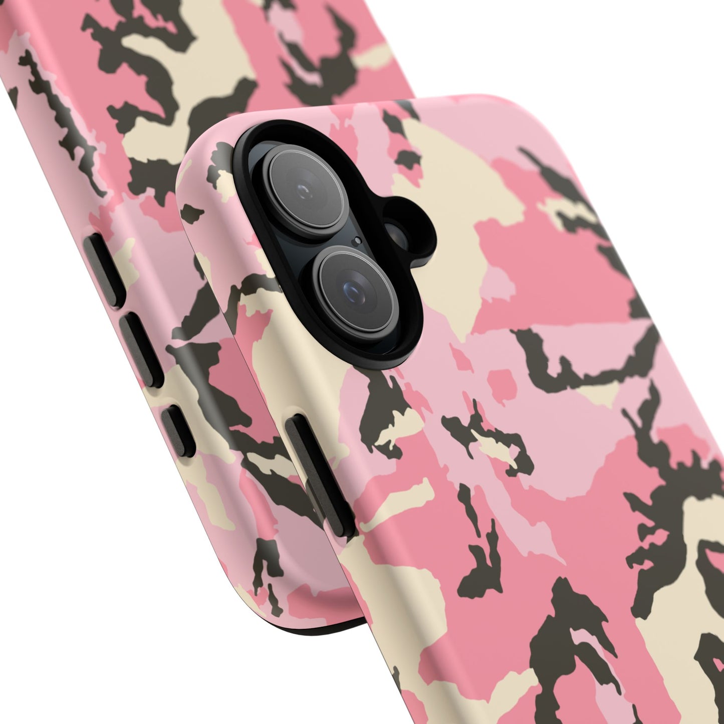 Stylish Pink Camouflage Phone Case – Tough Cases for Trendsetters