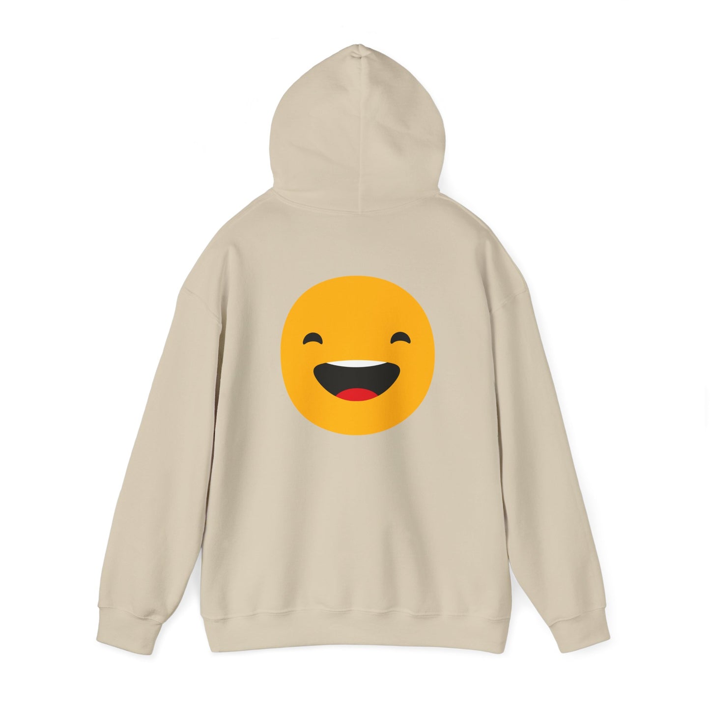 Happy Emoji Unisex Hoodie - Cozy Sweatshirt with Smiley Face Design