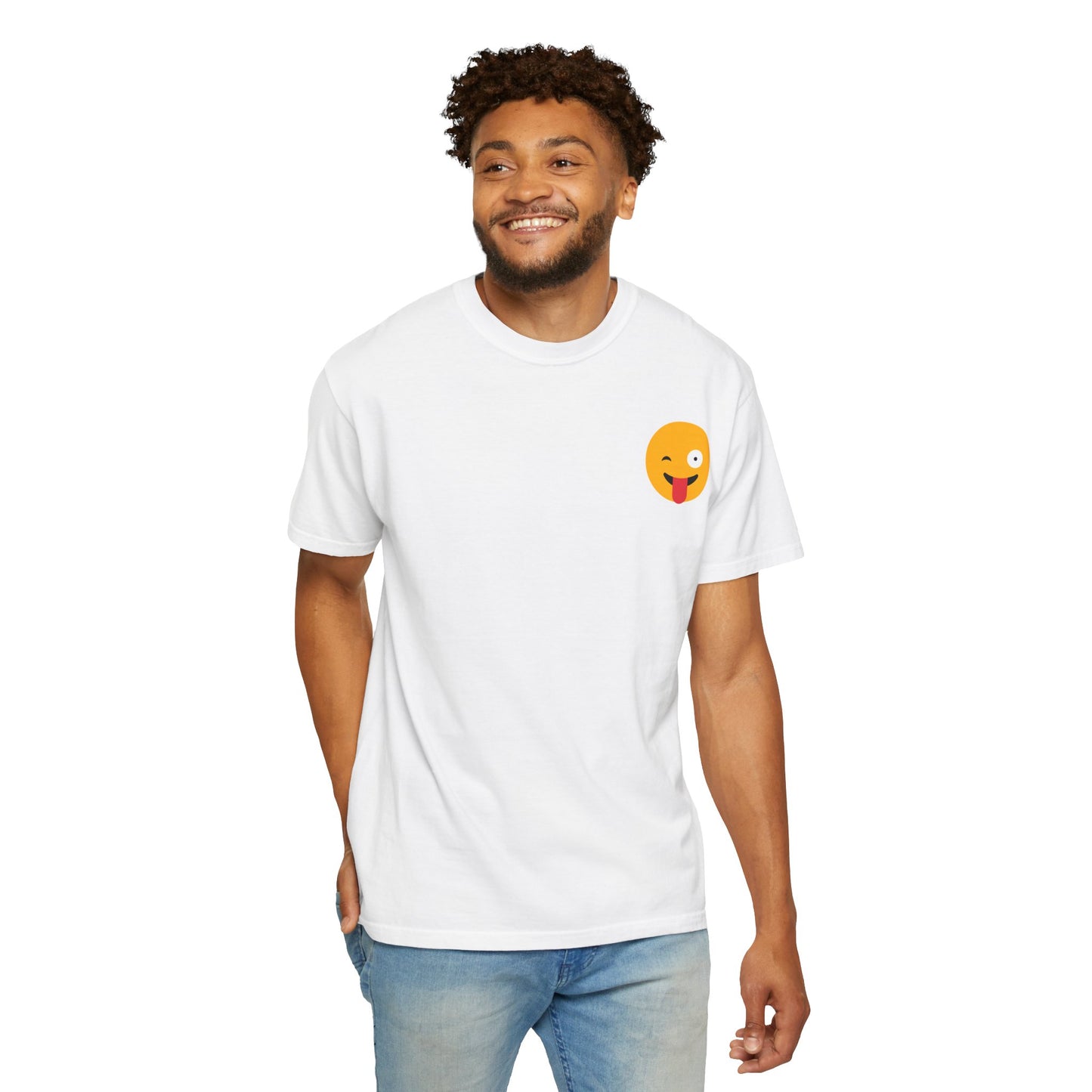 Fun Emoji Unisex T-Shirt - Playful Graphic Casual Wear