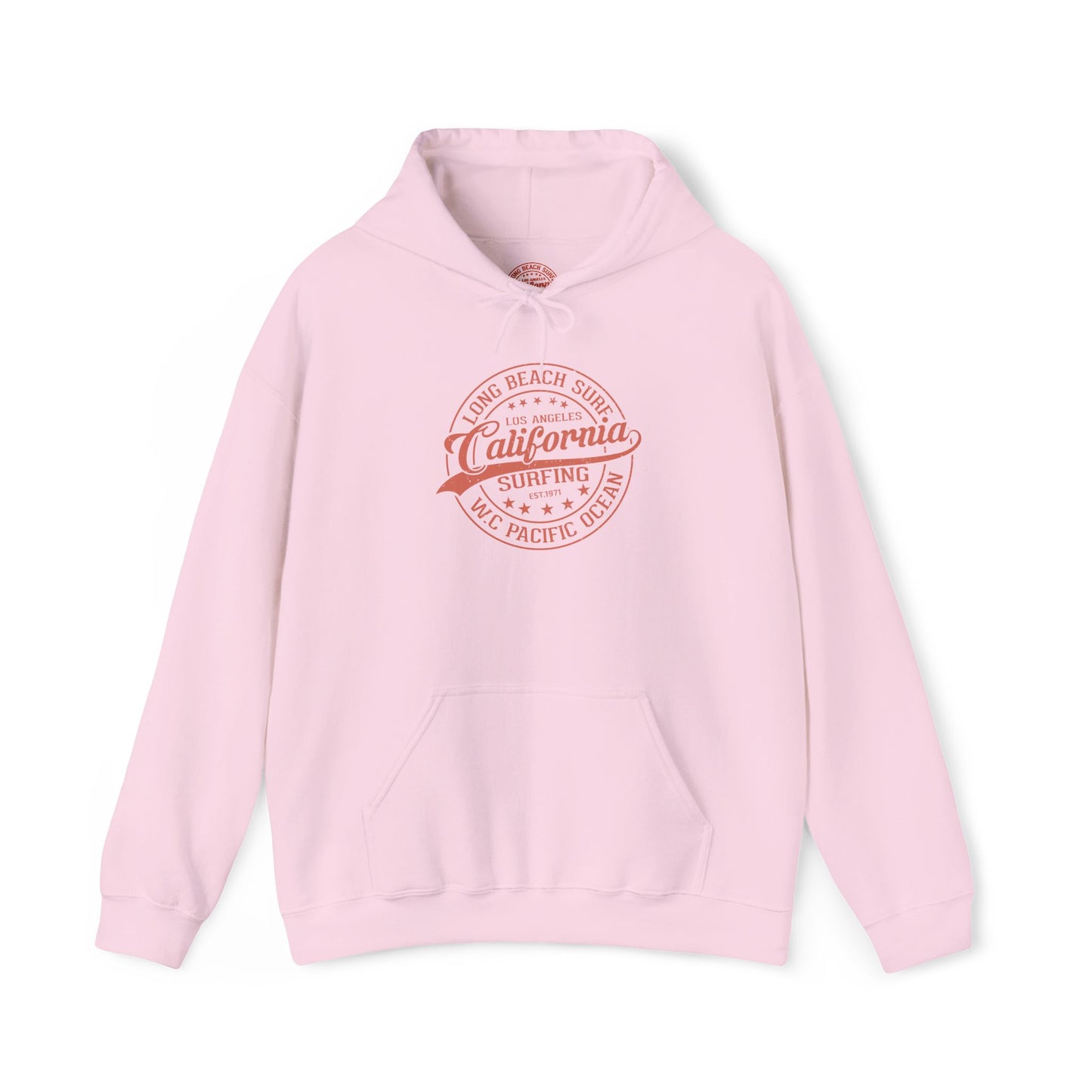 California Surf Hoodie, Cozy Sweatshirt for Beach Lovers, Perfect Gift for Surfers, Summer Vibes Apparel, Unisex Surfing