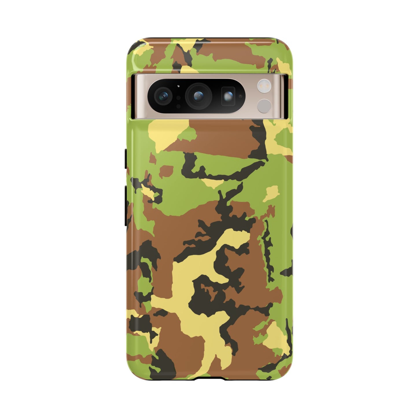 Camo Tough Phone Case - Durable Military Style Cover for Adventure Lovers