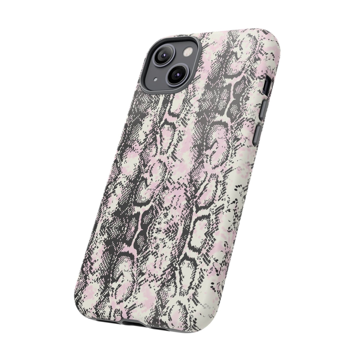 Stylish Snake Print Phone Case – Trendy Design, Tough Protection Make a bold fashion statement while keeping your phone safe with this sleek and durable snake print case.