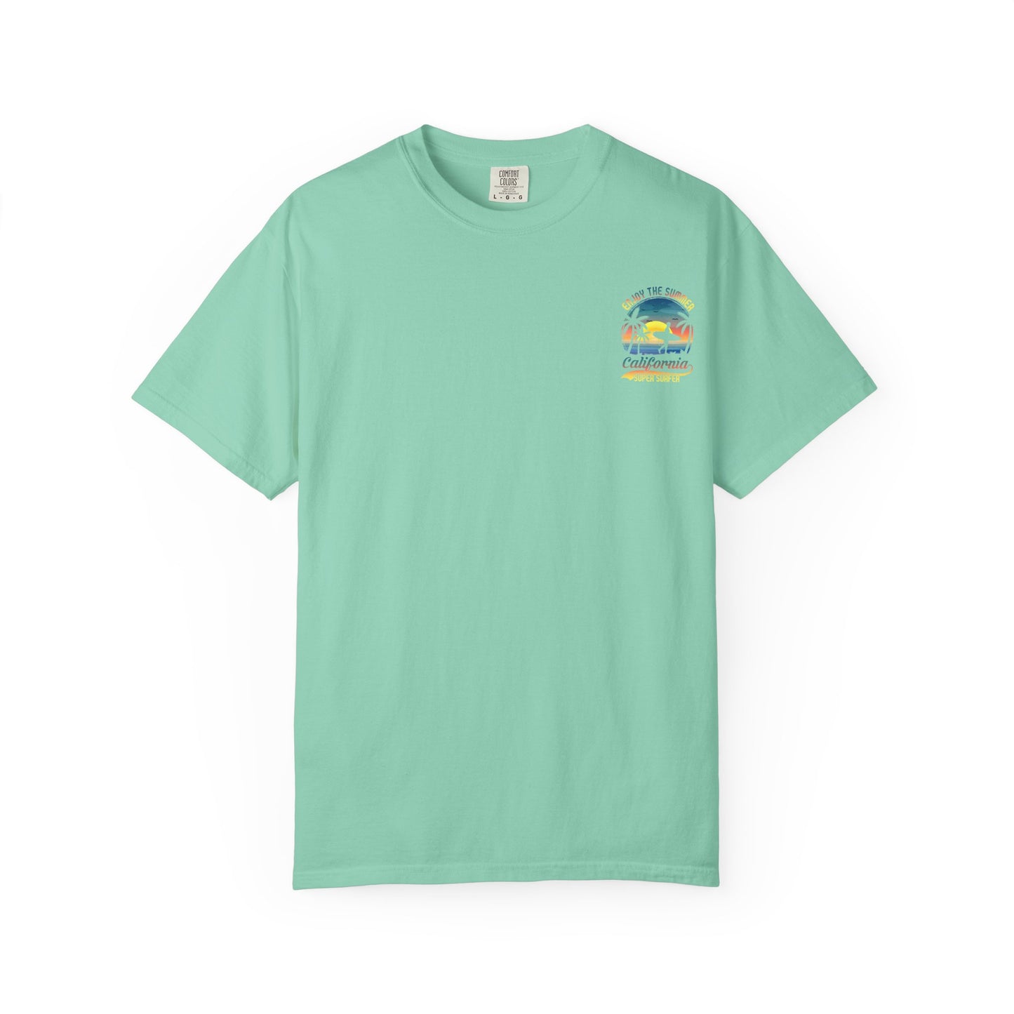 California Summer Vibes T-Shirt, Unisex Beach Tee, Surfing Apparel, Gift for Surfers, Summer Wardrobe Essential