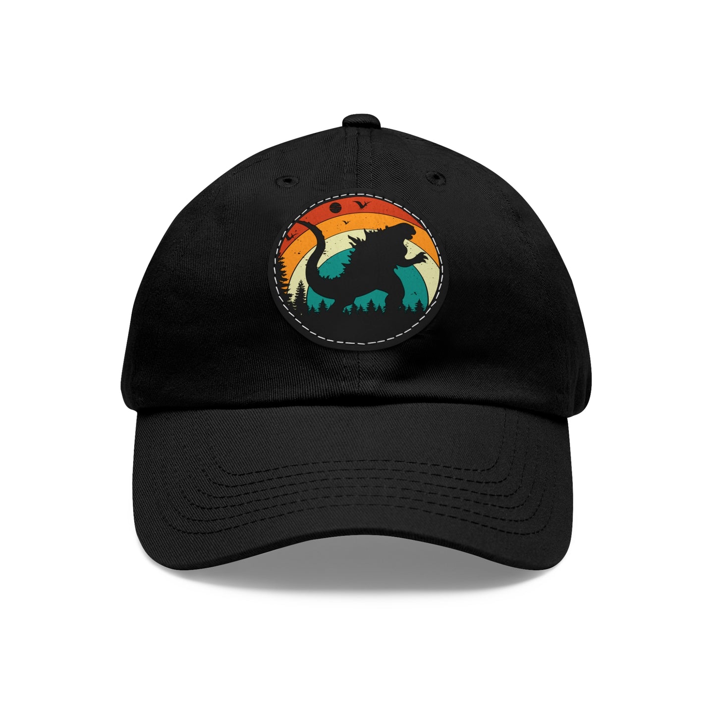 Adventure Dad Hat with Leather Patch – Perfect for Outdoor Enthusiasts