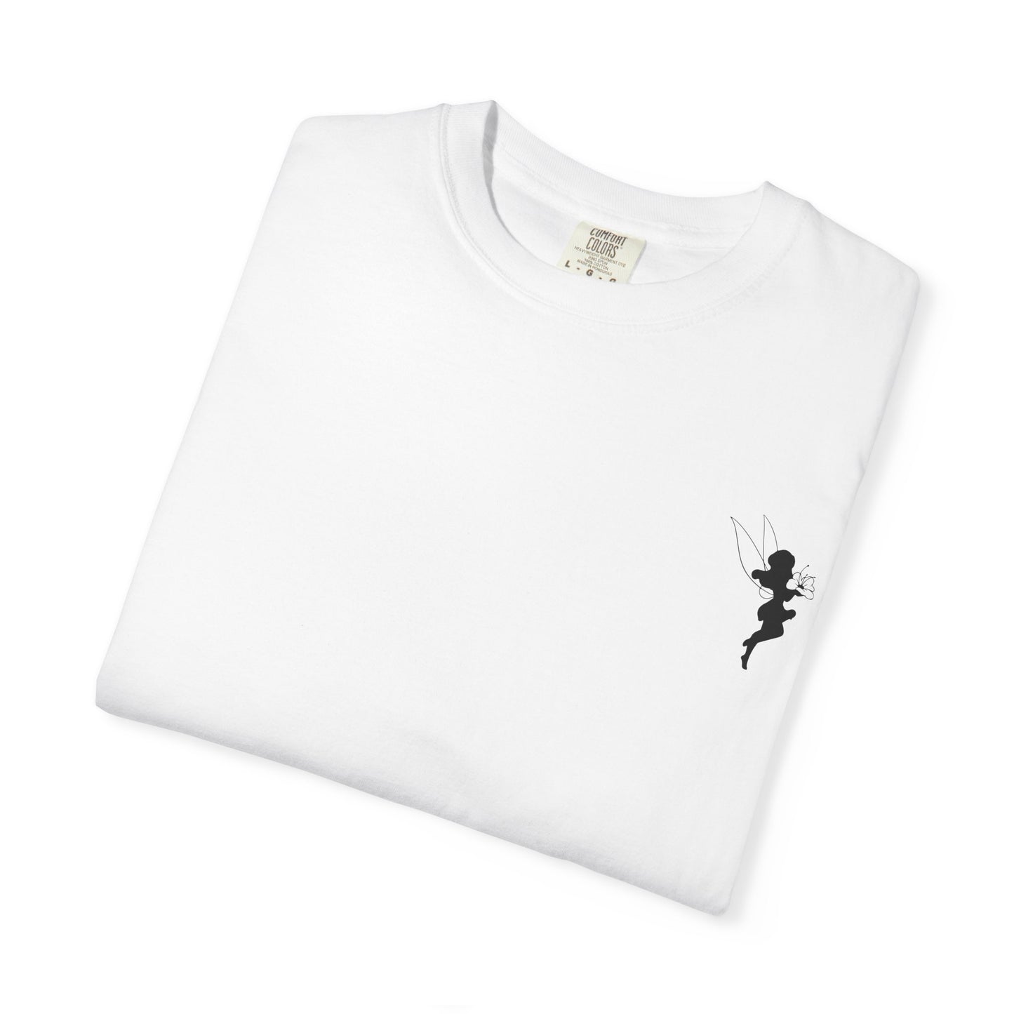 Whimsical Fairy Unisex T-Shirt - Garment-Dyed, Enchanting Design