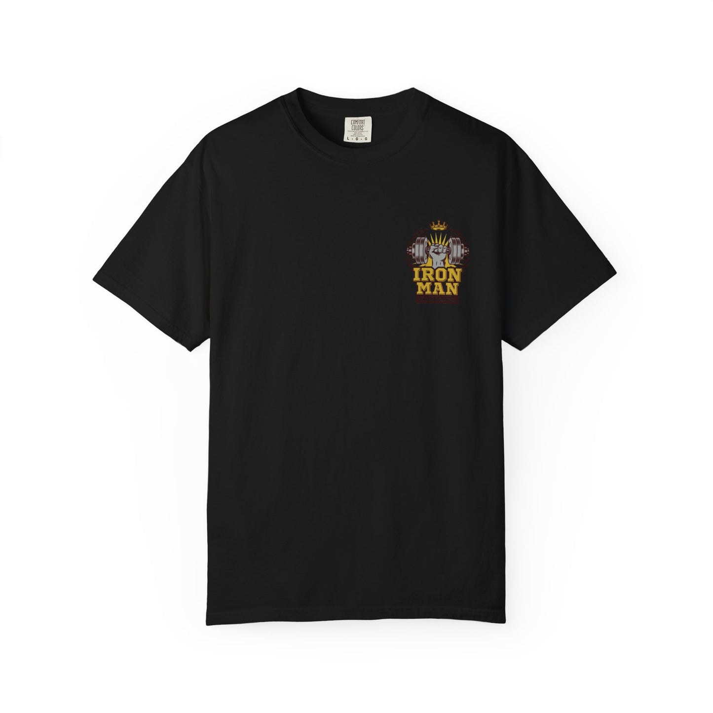 Unisex Iron Man Fitness Center T-Shirt - Motivational Workout Tee