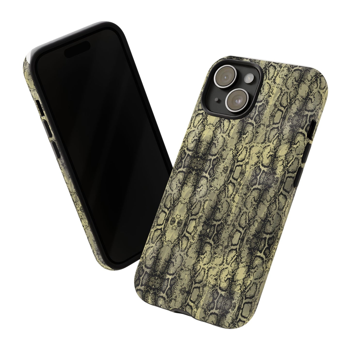 Snake Pattern Phone Case – Tough & Stylish Protection for Your Device Show off your wild side while keeping your phone protected with this sleek snake pattern case—designed for both fashion and function.