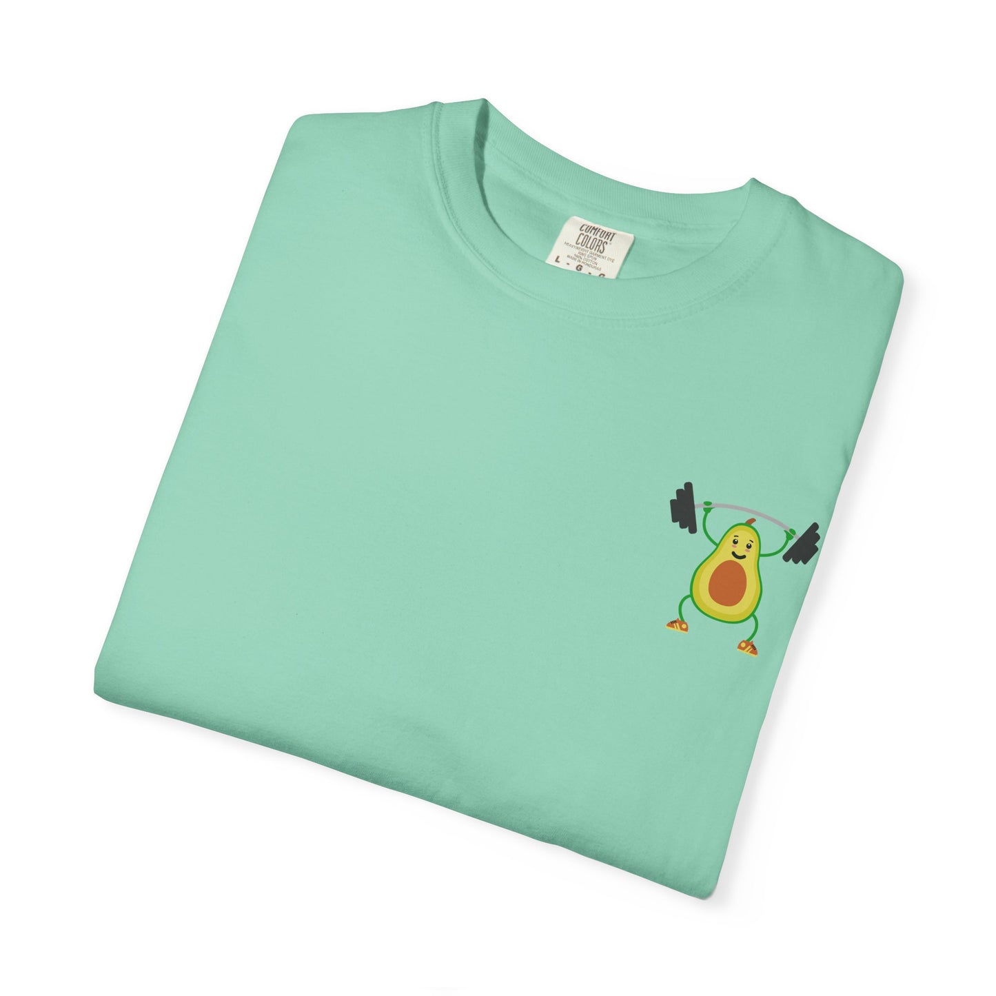 Funny Avocado Workout Unisex T-Shirt - Perfect for Fitness Lovers & Healthy Eating Enthusiasts