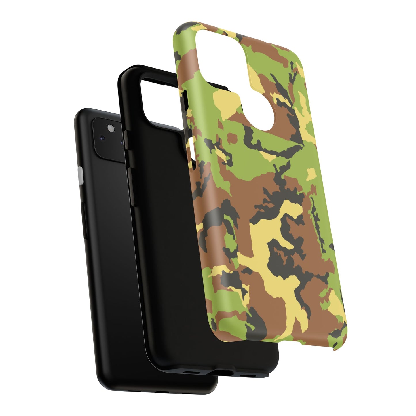 Camo Tough Phone Case - Durable Military Style Cover for Adventure Lovers