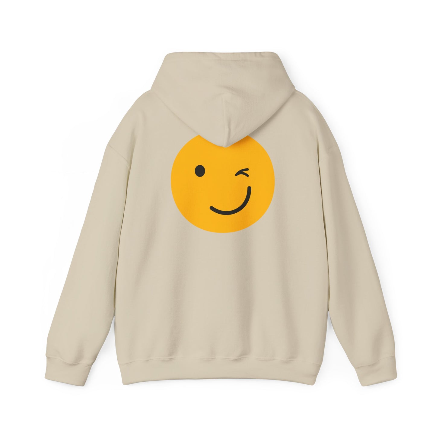 Smiley Face Unisex Hooded Sweatshirt - Fun and Cozy