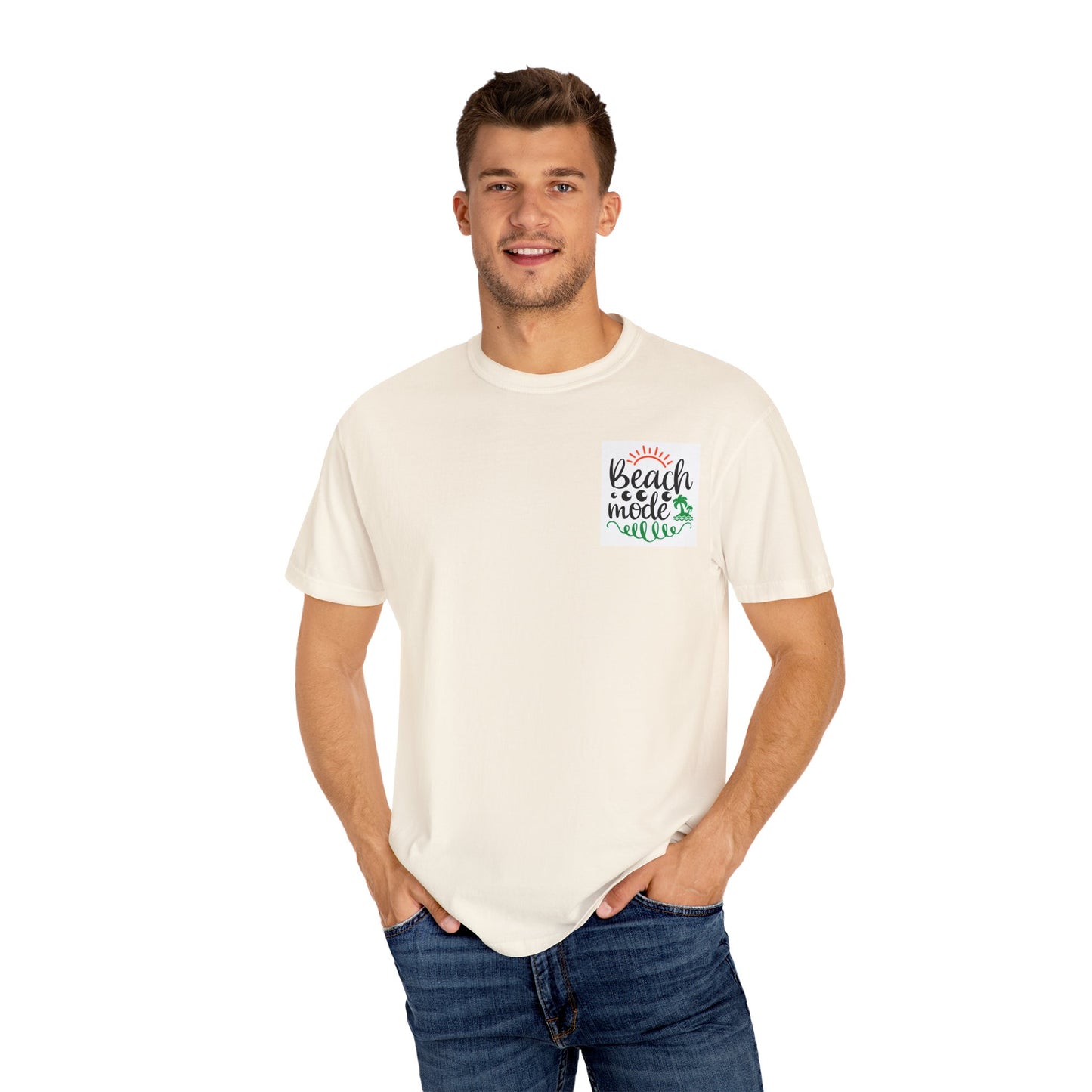 Beach Mode Unisex T-Shirt, Summer Vibes Tee, Vacation Outfit, Beachwear, Gift for Him/Her, Casual Wear