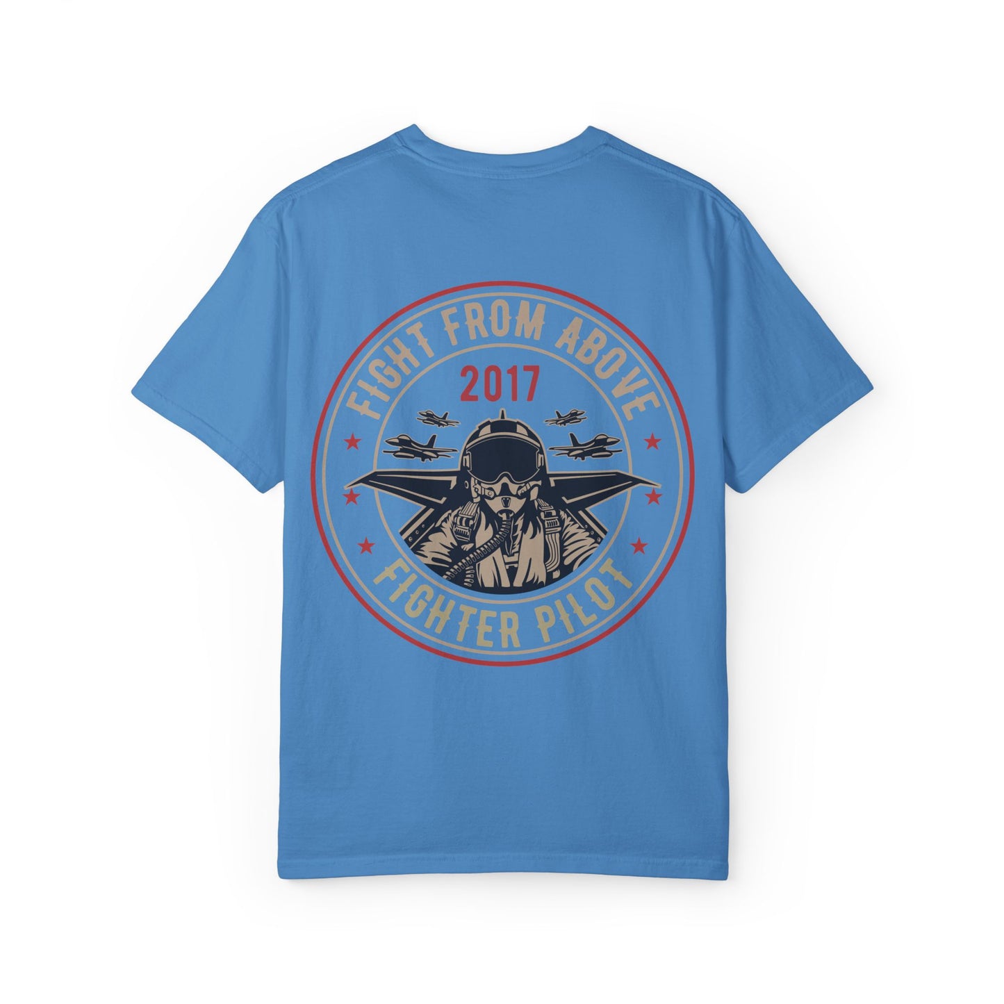 Vintage Fighter Pilot T-Shirt, Unisex Aviation Tee, Gift for Aviation Lovers, Military Shirt, Airplane Enthusiast Apparel