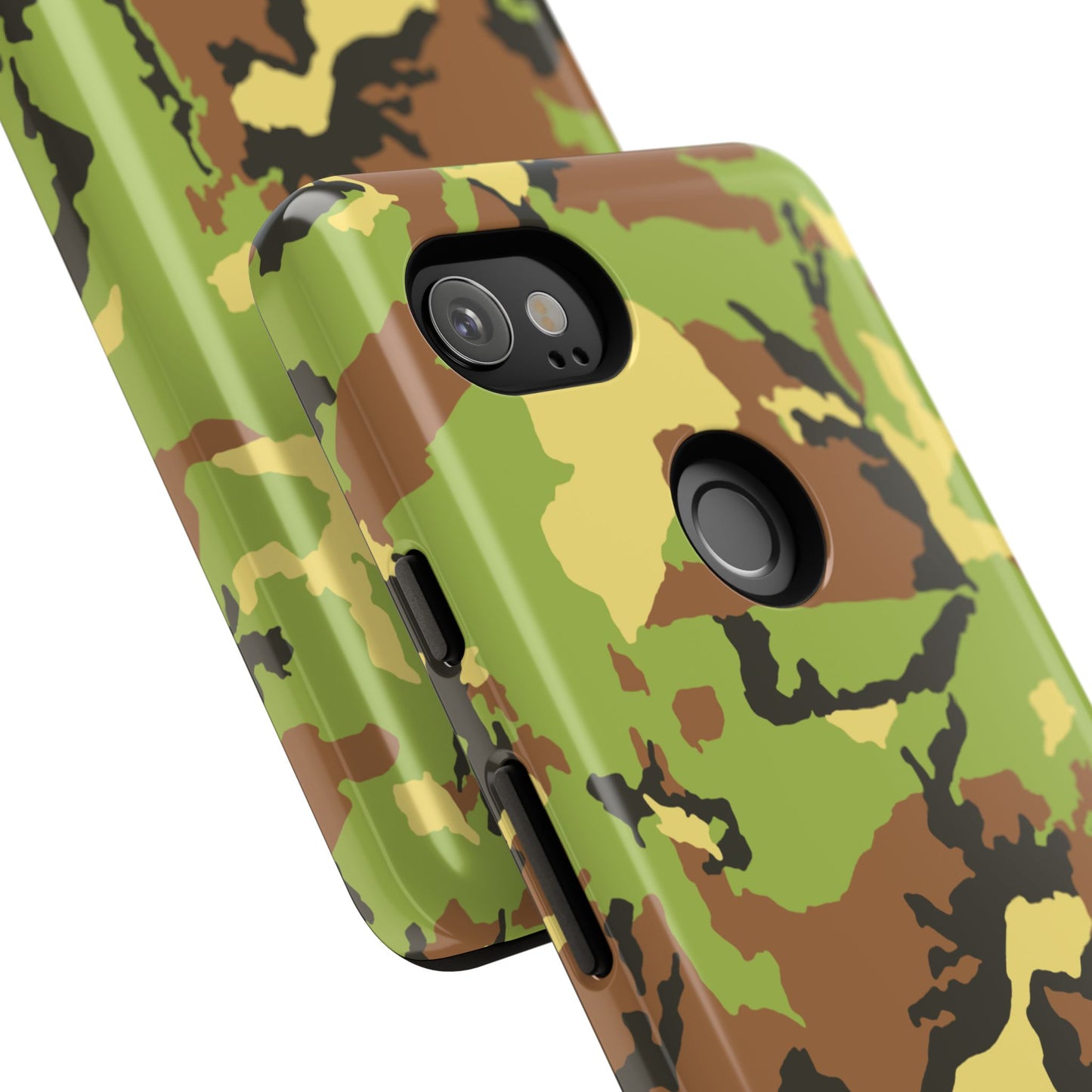 Camo Tough Phone Case - Durable Military Style Cover for Adventure Lovers