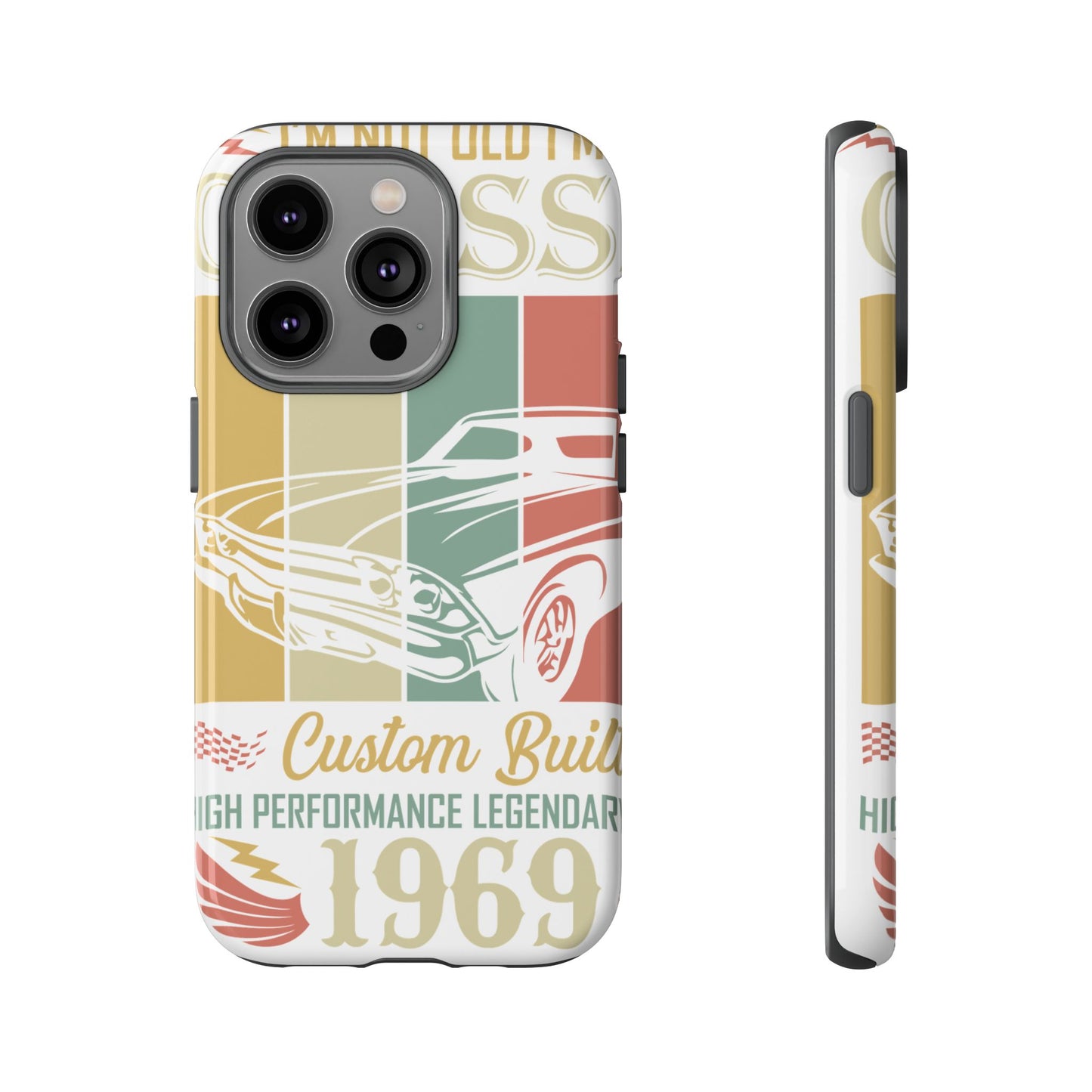 Vintage Classic Car Tough Case - Retro 1969 Design