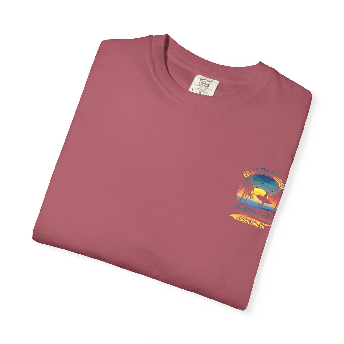 California Summer Vibes T-Shirt, Unisex Beach Tee, Surfing Apparel, Gift for Surfers, Summer Wardrobe Essential