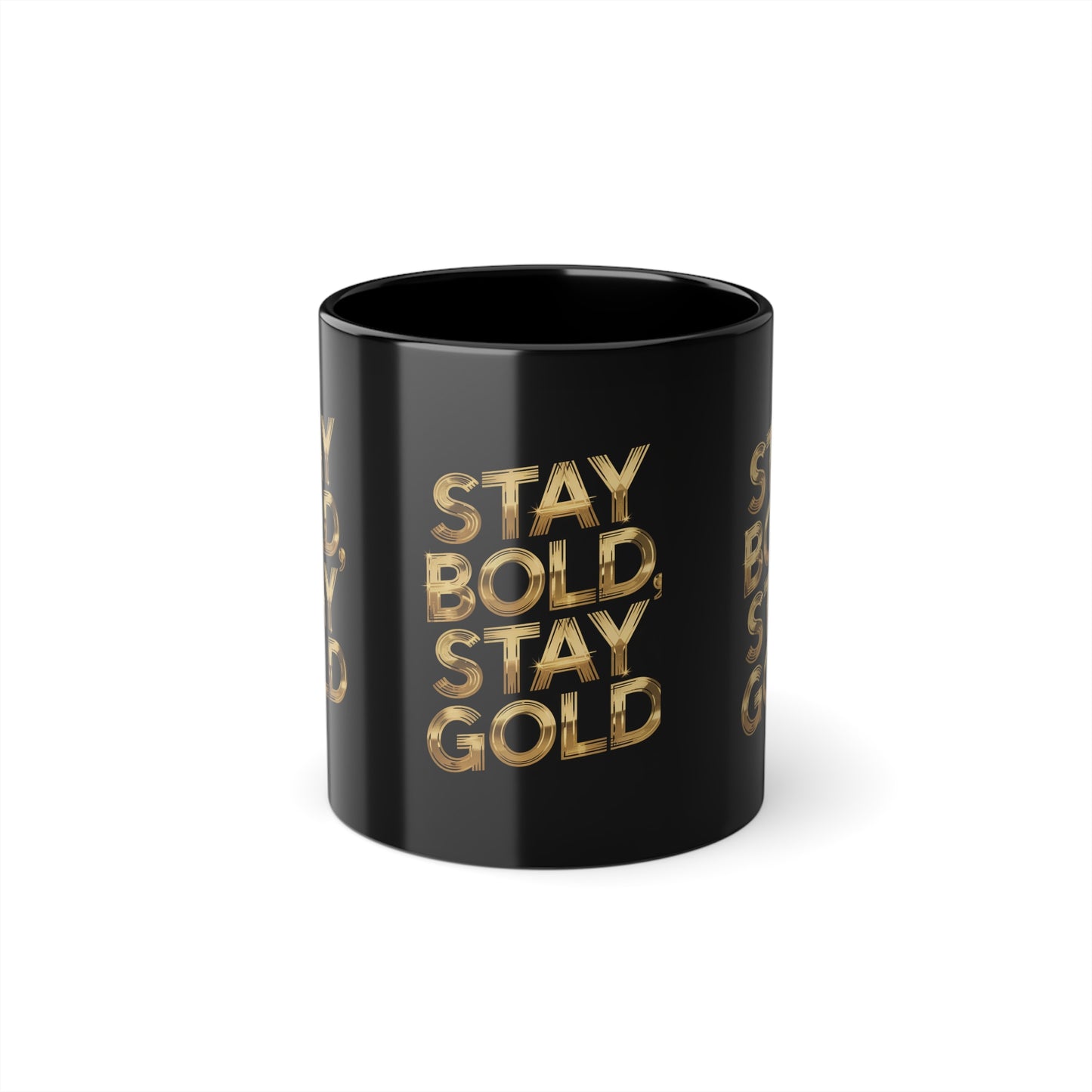 Black Coffee Cup, 11oz