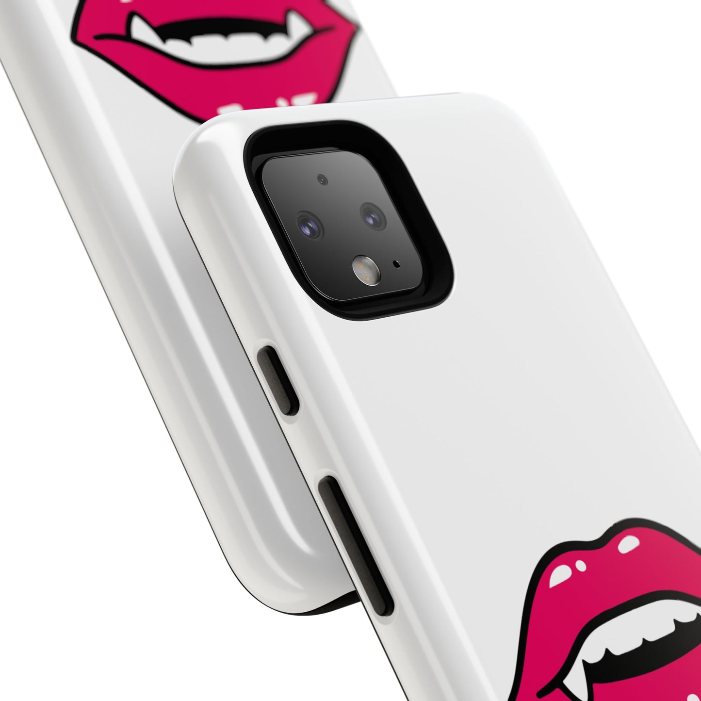 Vampire Mouth Phone Case - Tough Cases for Halloween, Gift for Spooky Lovers, Quirky Phone Accessories, Fun Tech Gear