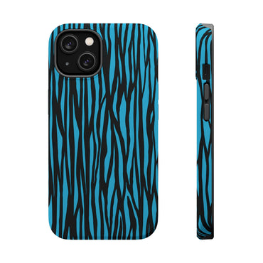 Zebra Print Magnetic Tough Case for iPhone - Durable & Stylish Phone Protection