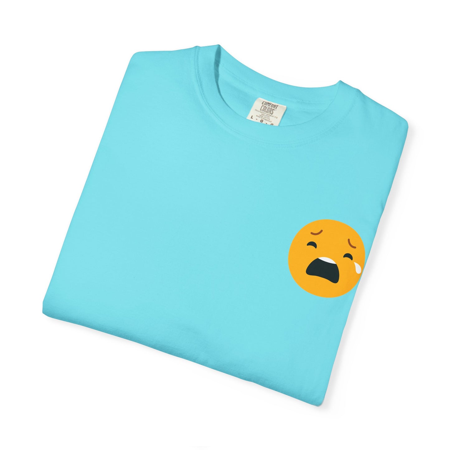 Emotional Support Unisex Tee - Sad Emoji Graphic T-Shirt