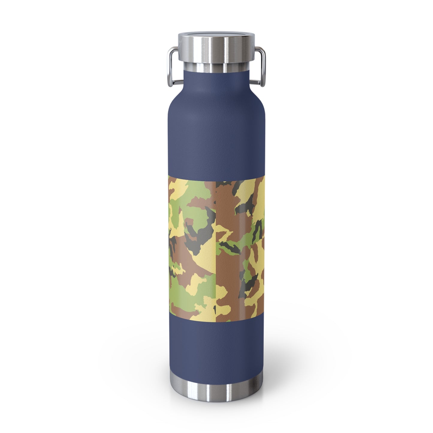 Camouflage Insulated Water Bottle - 22oz Durable Travel Flask