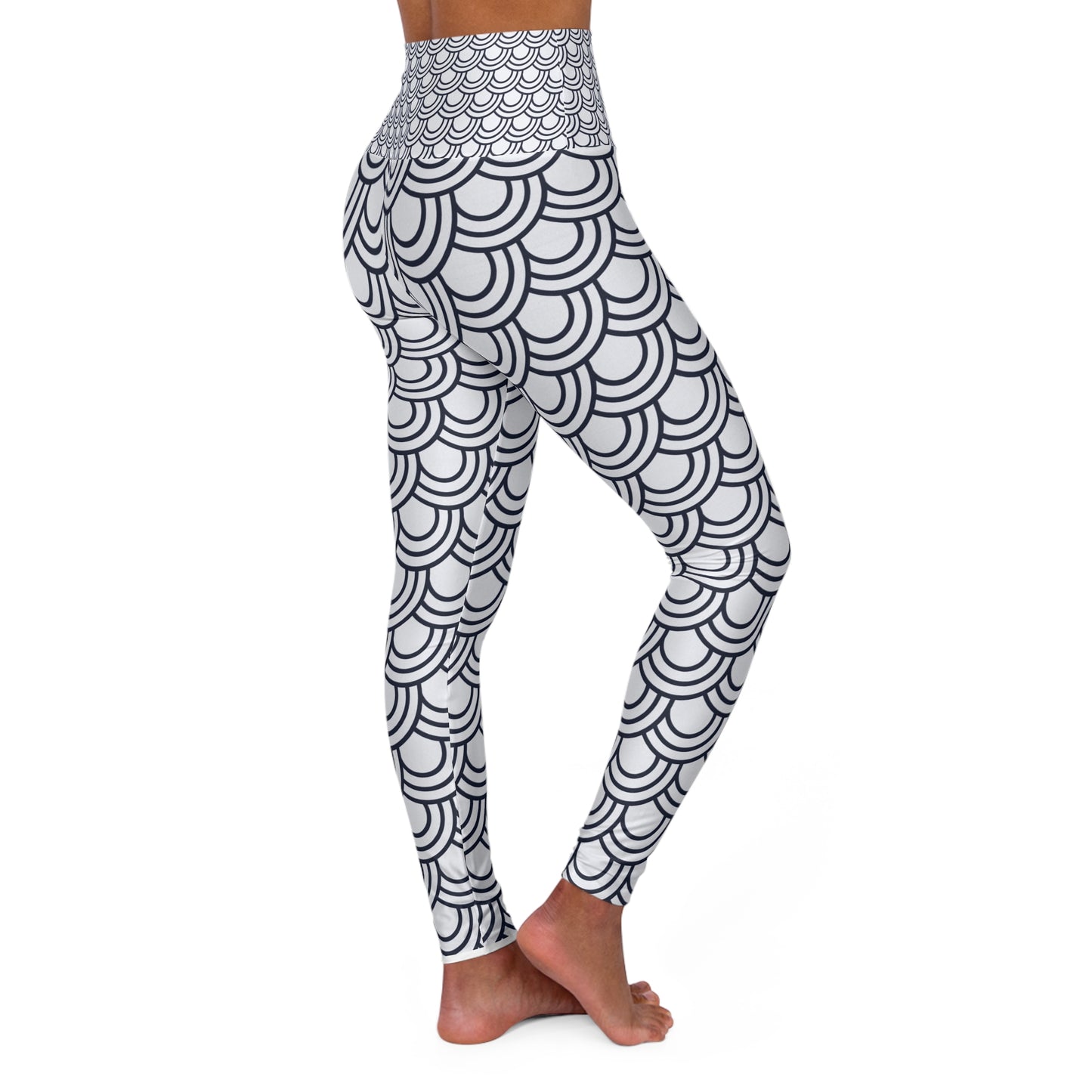 Stylish High Waisted Yoga Leggings - Comfortable & Trendy Fitness Wear