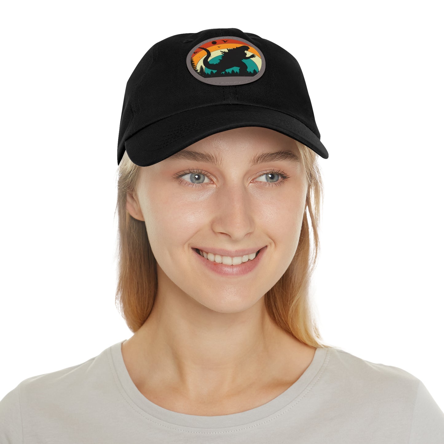 Adventure Dad Hat with Leather Patch – Perfect for Outdoor Enthusiasts