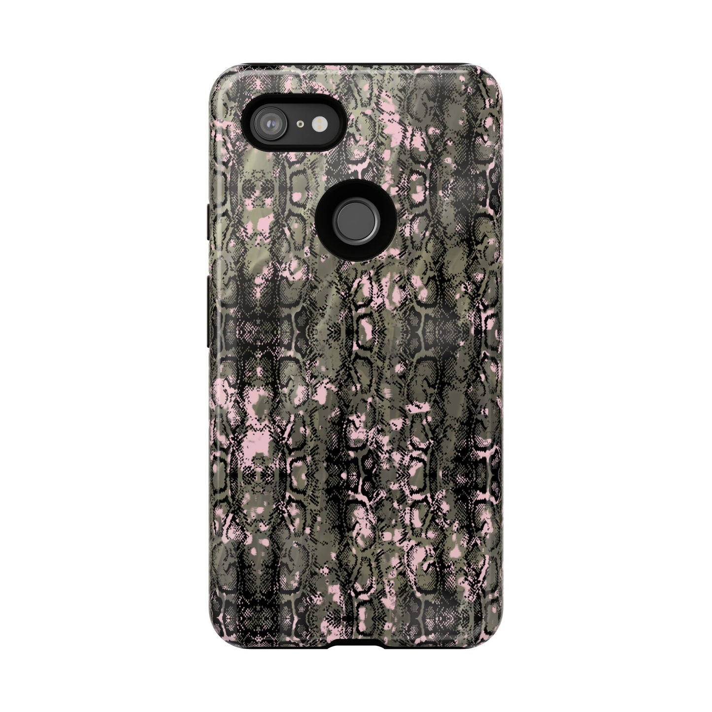 Camo Snake Pattern Phone Case – Rugged Protection Meets Bold Style Turn heads while protecting your phone with this fierce camo snake pattern case—where urban edge meets outdoor grit.