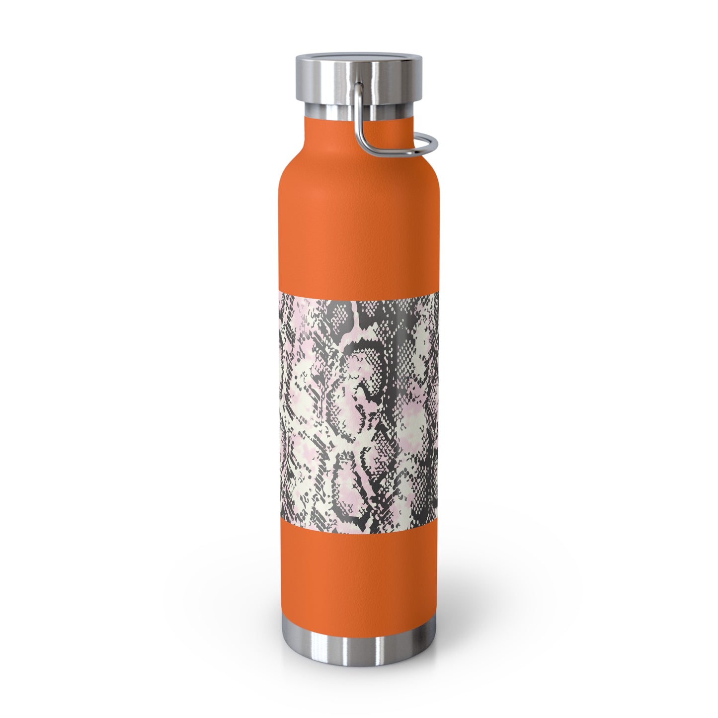 Trendy Snakeskin Insulated Water Bottle - 22oz - Perfect for Travel & Outdoor Adventures