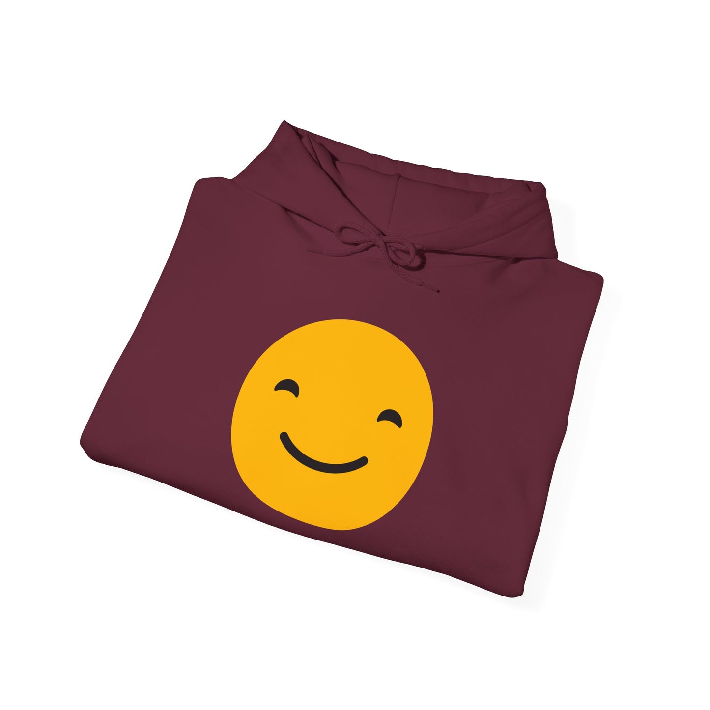 Smiley Face Unisex Hoodie - Happy Vibe Sweatshirt