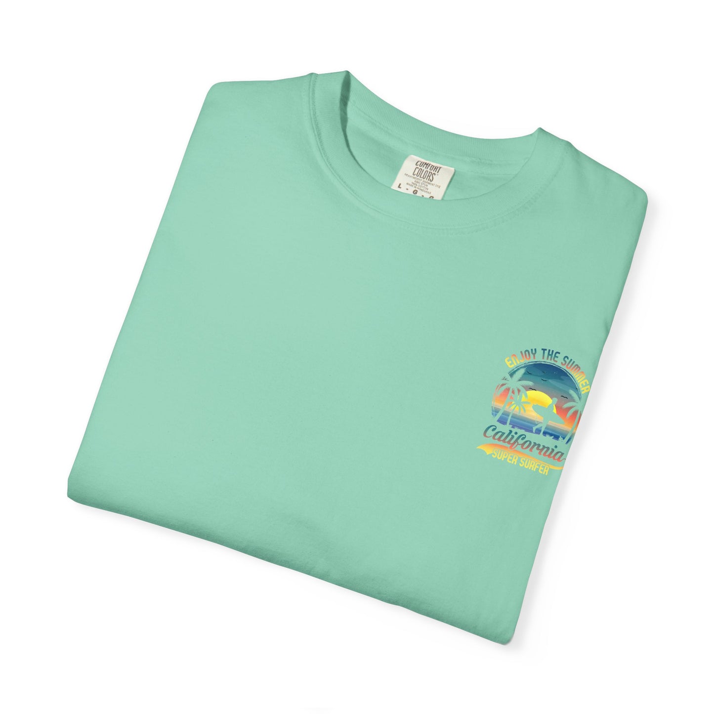 California Summer Vibes T-Shirt, Unisex Beach Tee, Surfing Apparel, Gift for Surfers, Summer Wardrobe Essential