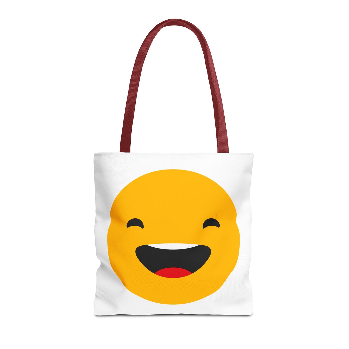 Smiley Face Tote Bag - Fun and Cheerful Reusable Shopping Bag