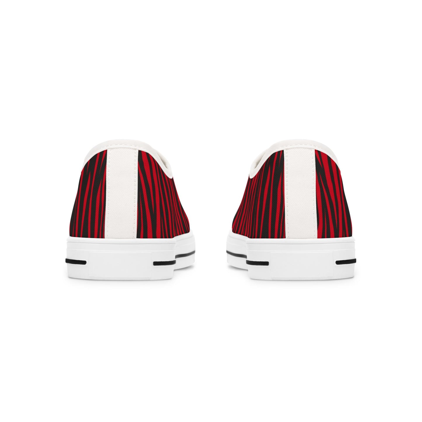 Bold Striped Low Top Sneakers for Women, Trendy Casual Footwear, Summer Style, Statement Sneakers, Gift for Her