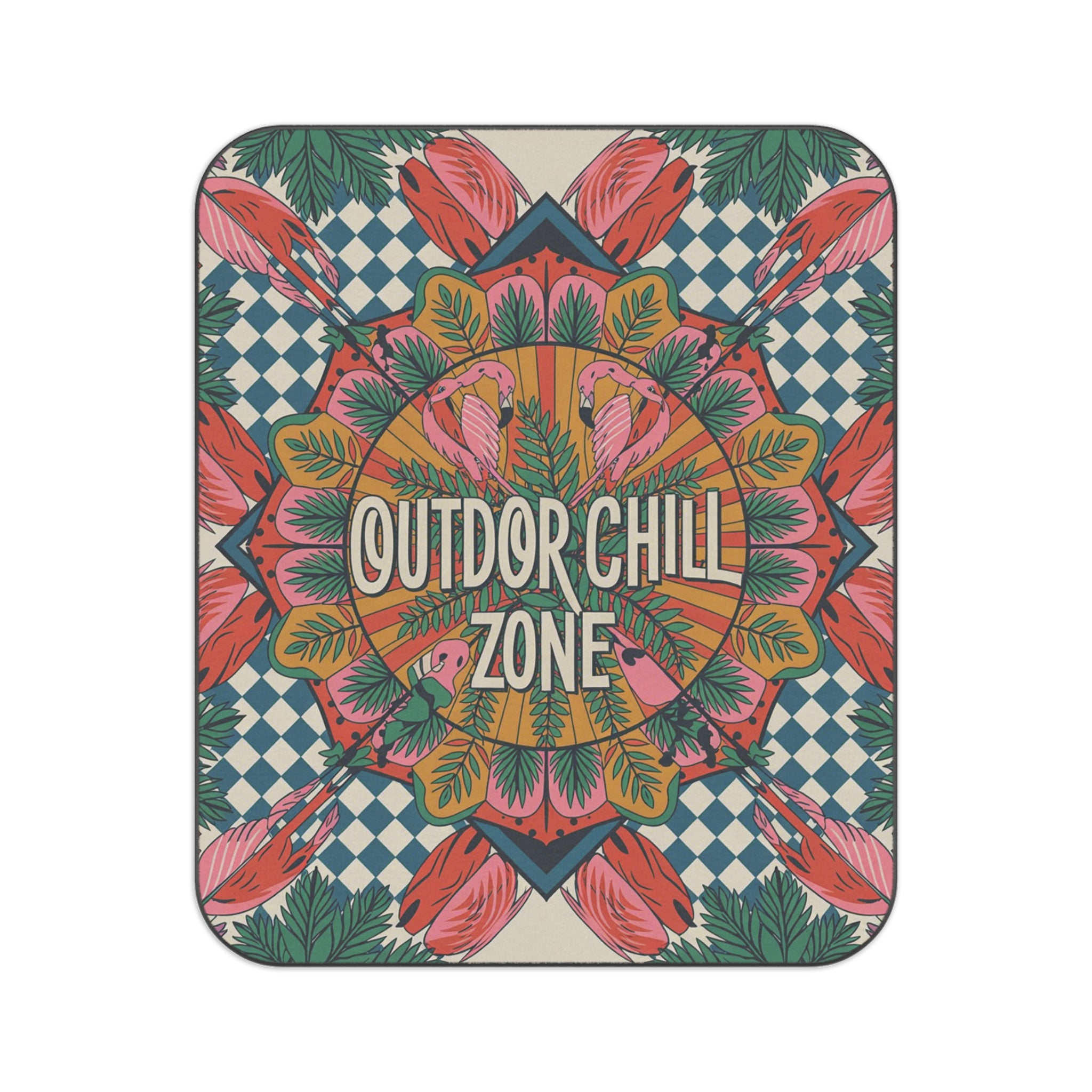 Colorful Picnic Blanket - Outdoor Chill Zone, Perfect for Beach Days, Camping, Festivals, Gifts, Home Decor