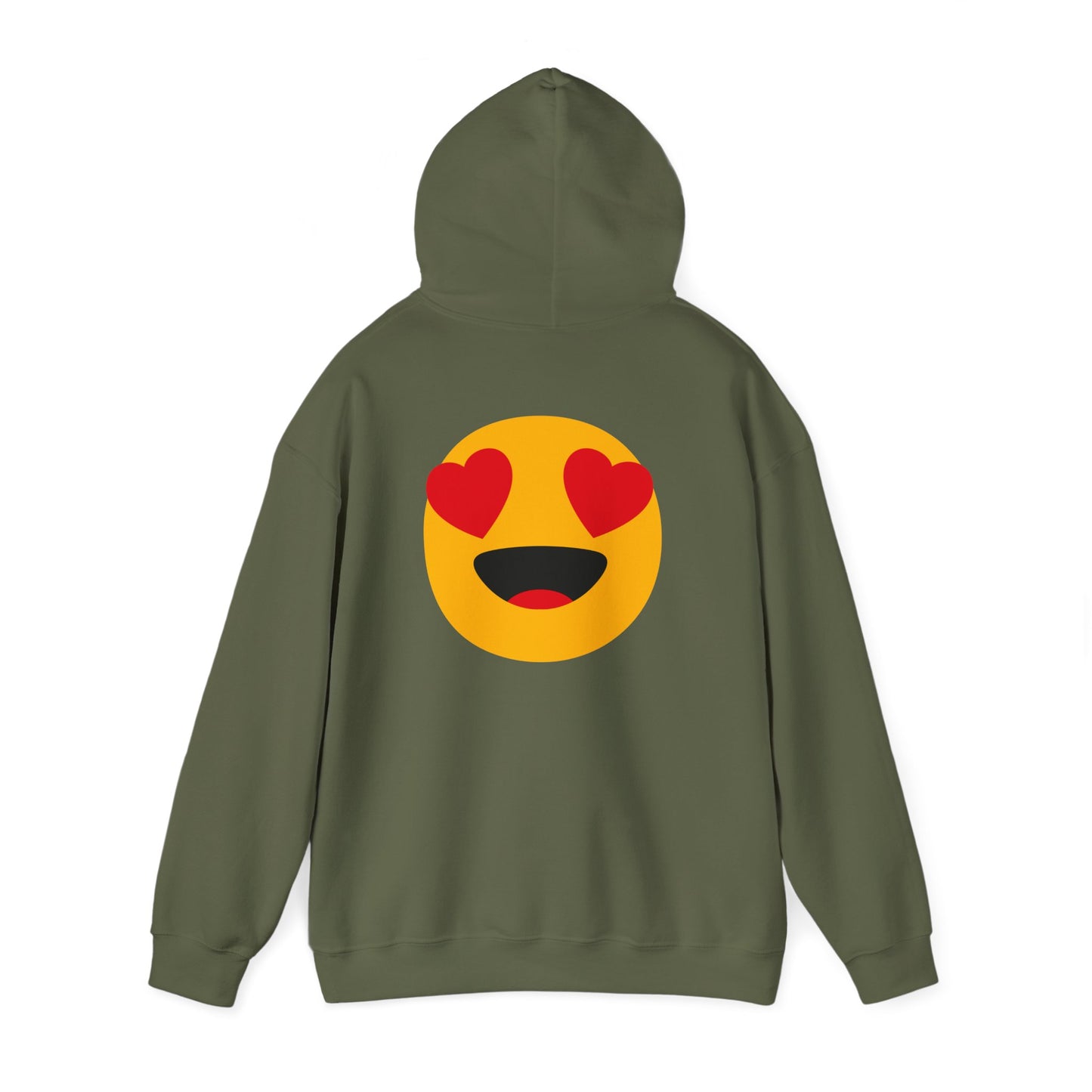 Heart Eyes Emoji Hoodie - Unisex Heavy Blend™ Sweatshirt