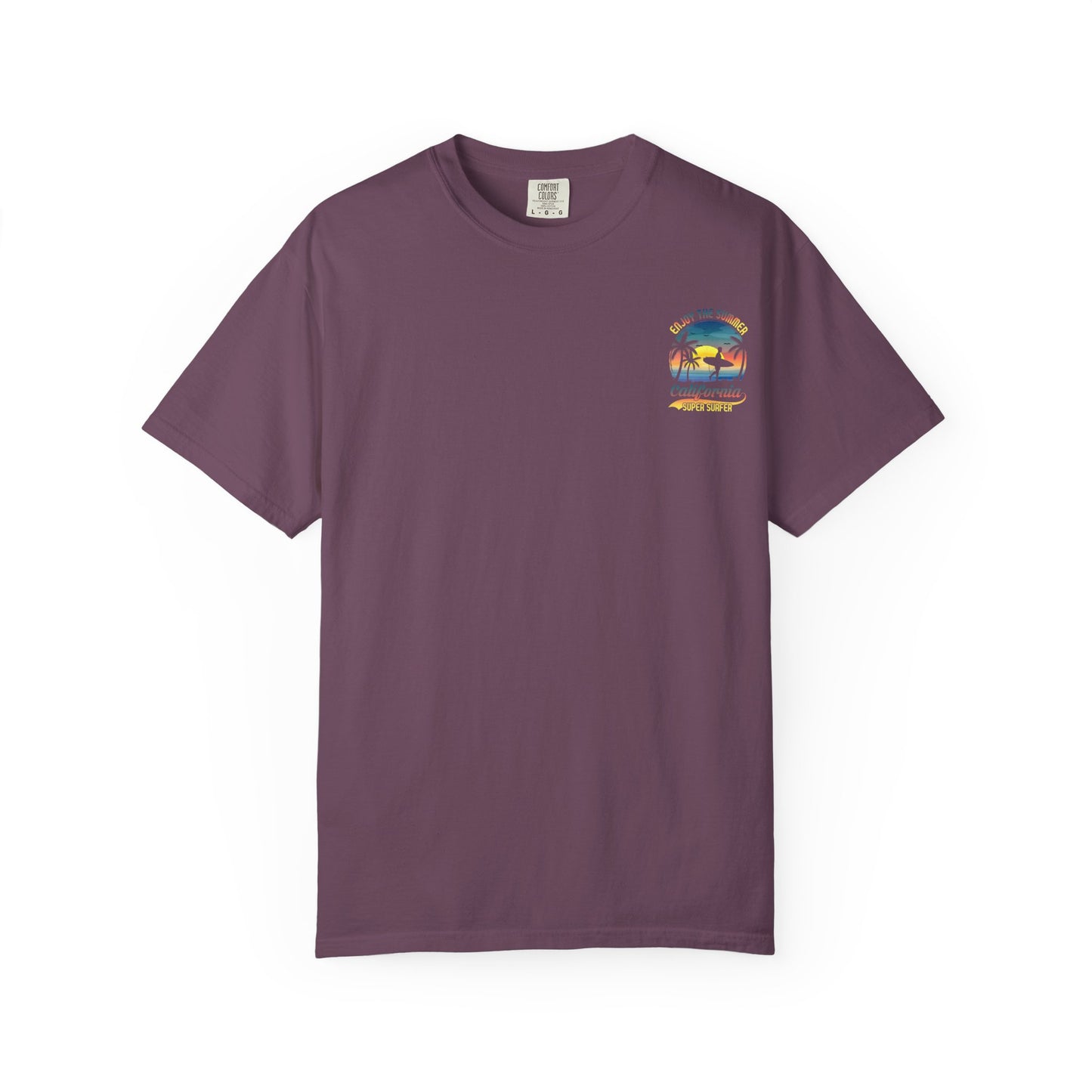 California Summer Vibes T-Shirt, Unisex Beach Tee, Surfing Apparel, Gift for Surfers, Summer Wardrobe Essential