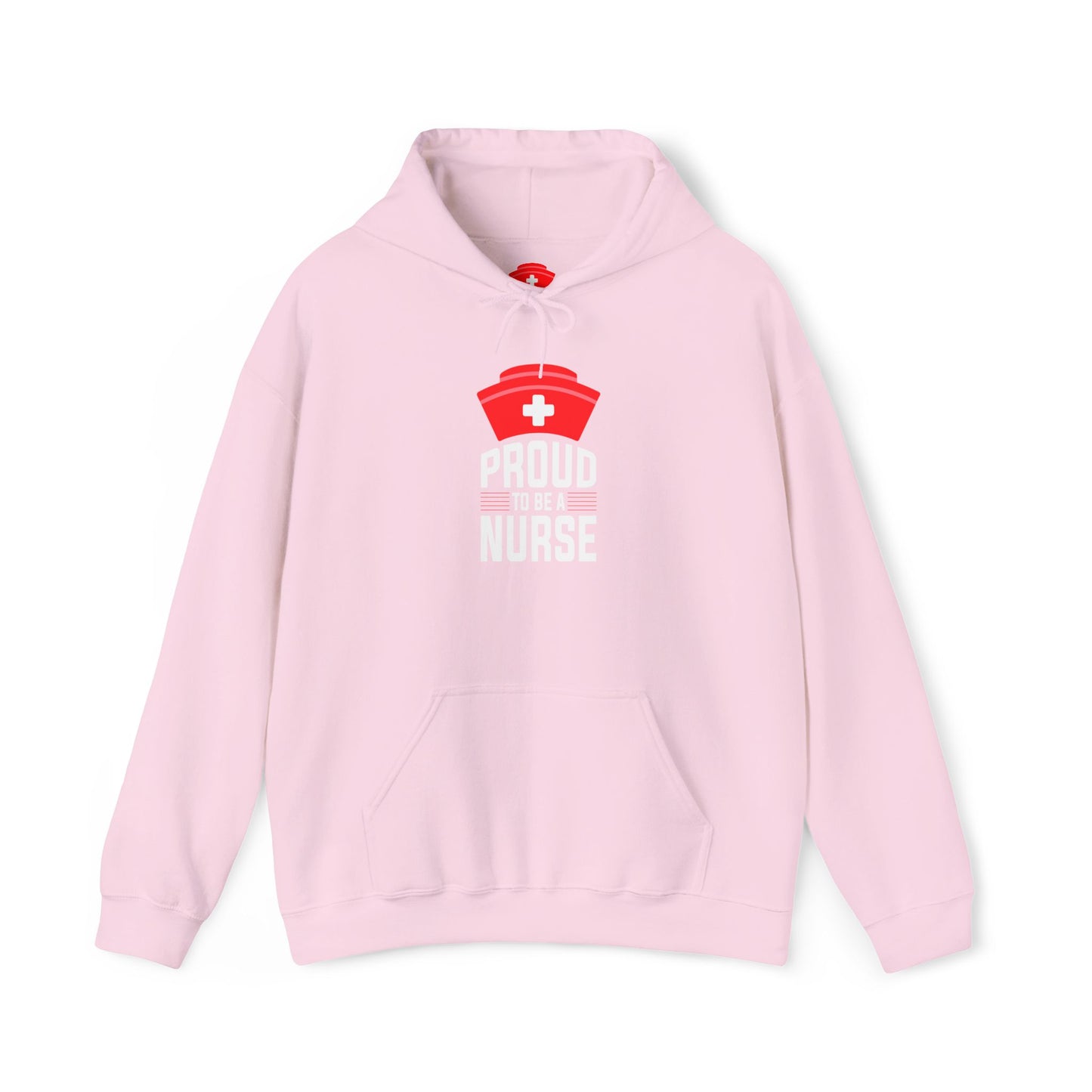 Nurse Life Hoodie - Unisex Heavy Blend™ Sweatshirt with Red Cross Design