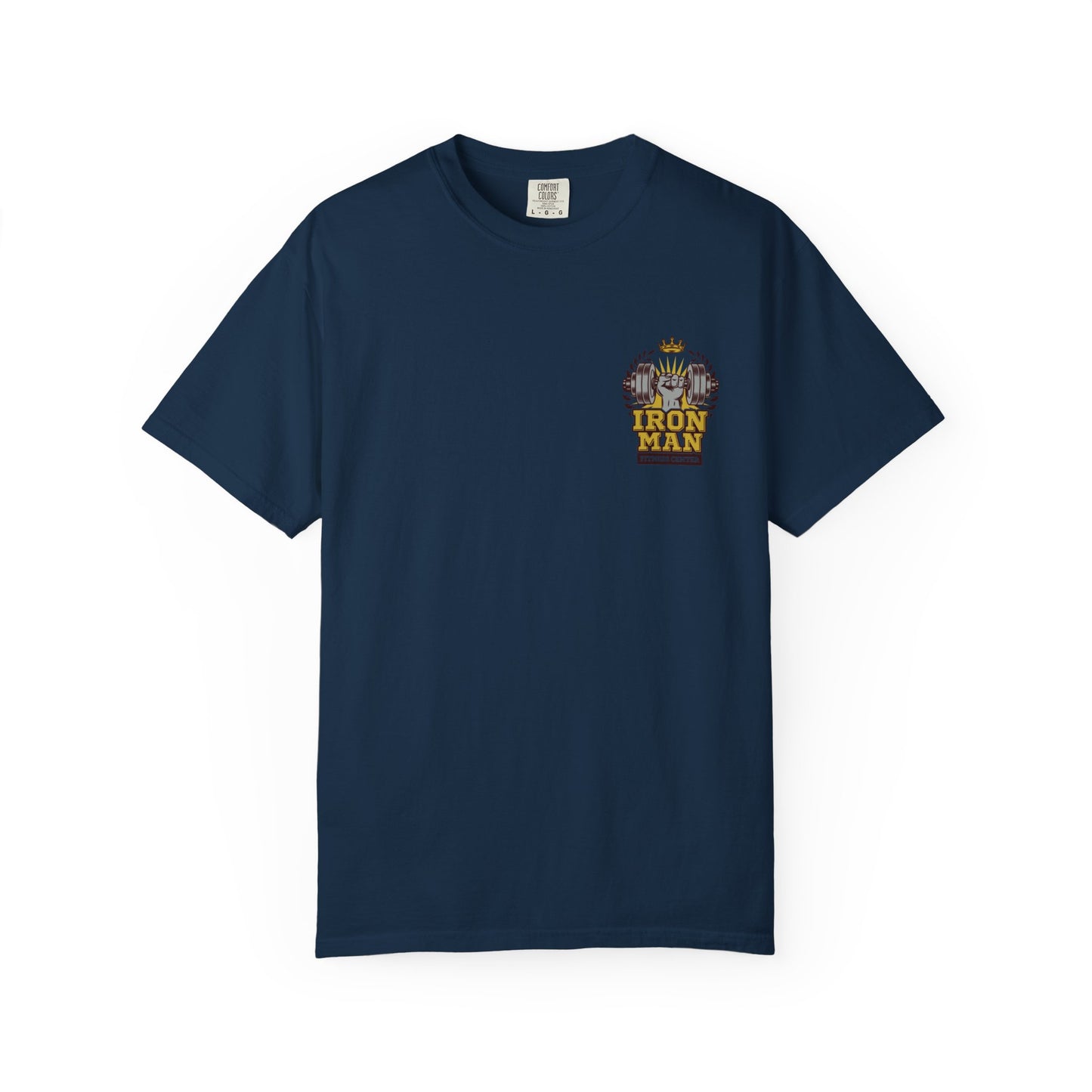 Unisex Iron Man Fitness Center T-Shirt - Motivational Workout Tee