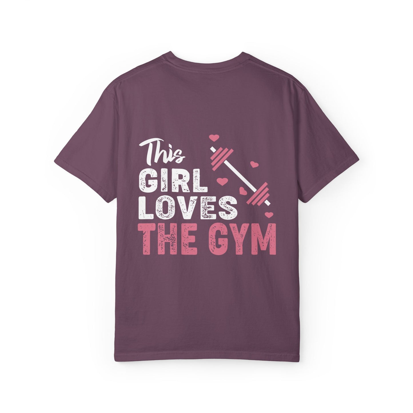 Gym Lover T-Shirt, Workout Shirt, Fitness Apparel, Gift for Gym Enthusiasts, Cute Exercise Top, Motivational Tee