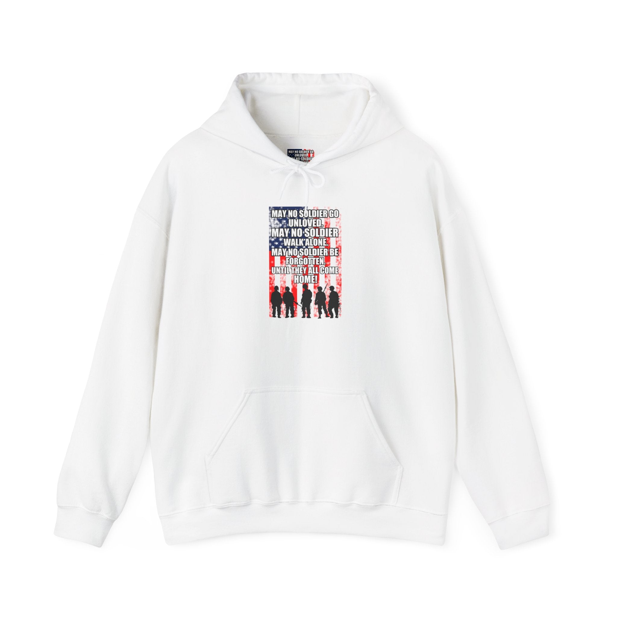Patriotic Memorial Hoodie: Honor our Heroes, Unisex Sweatshirt for Veterans, Remembrance Day, Gift for Military Families,