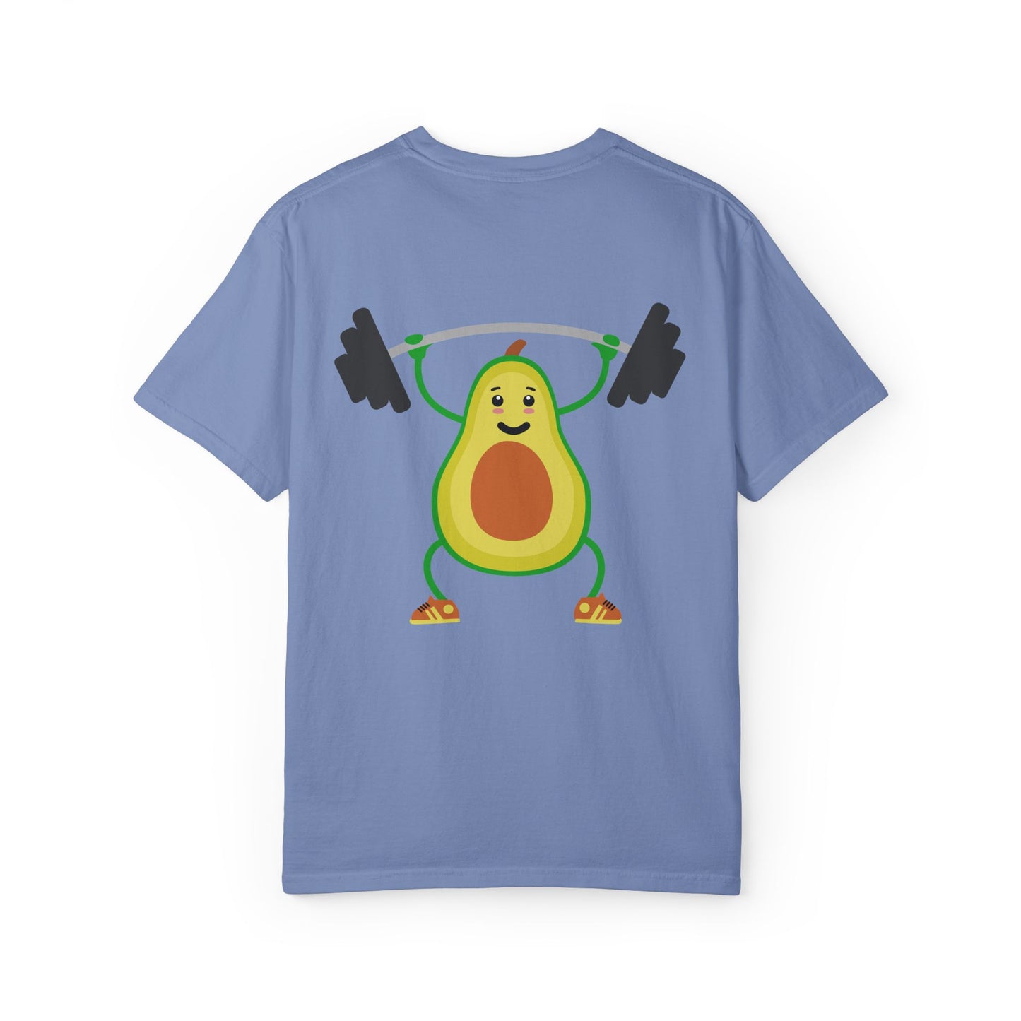 Funny Avocado Workout Unisex T-Shirt - Perfect for Fitness Lovers & Healthy Eating Enthusiasts