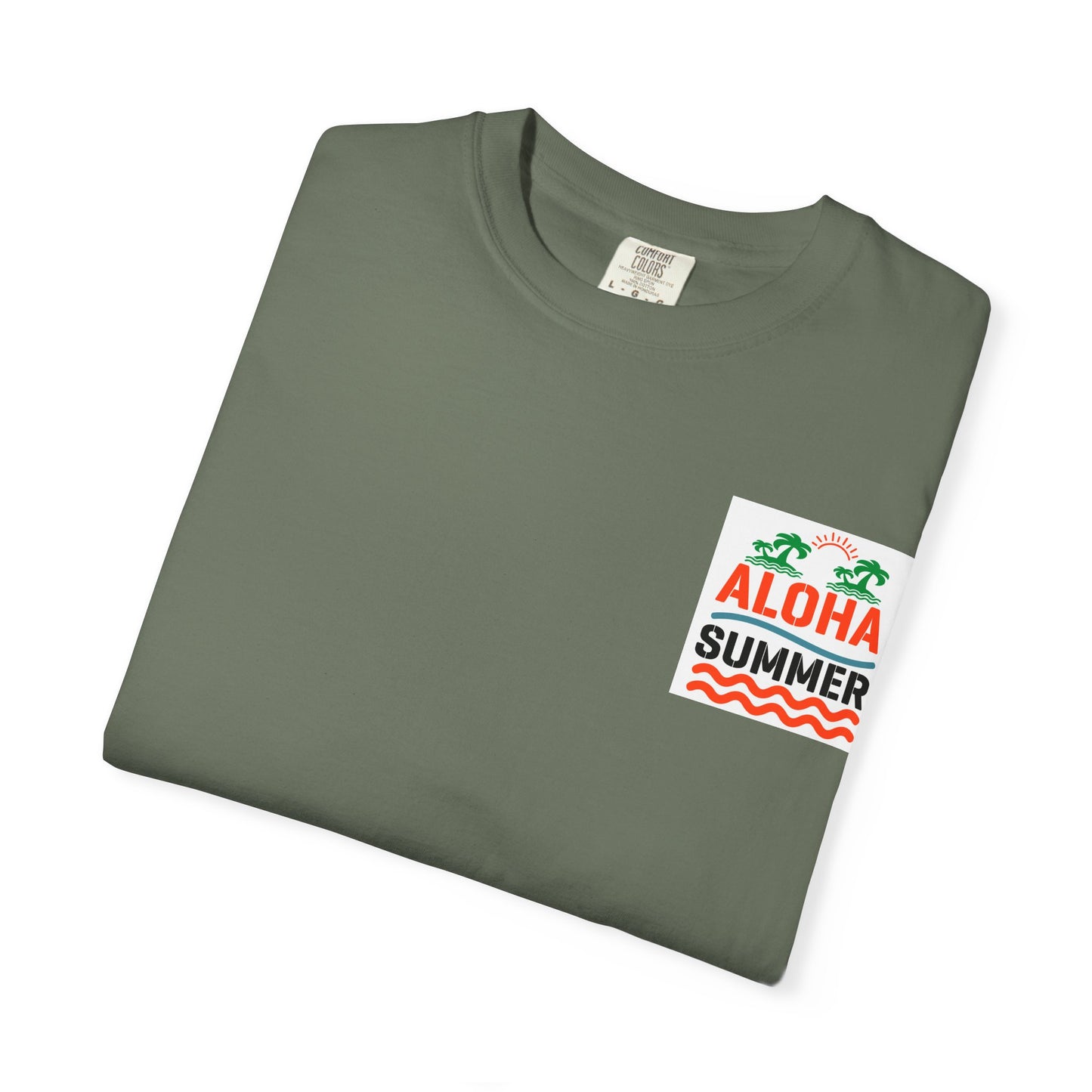 Aloha Summer Unisex T-Shirt, Beach Shirt, Vacation Tee, Summer Apparel, Tropical Graphic Tee, iconic Waikiki Beach Maui ,Oahu