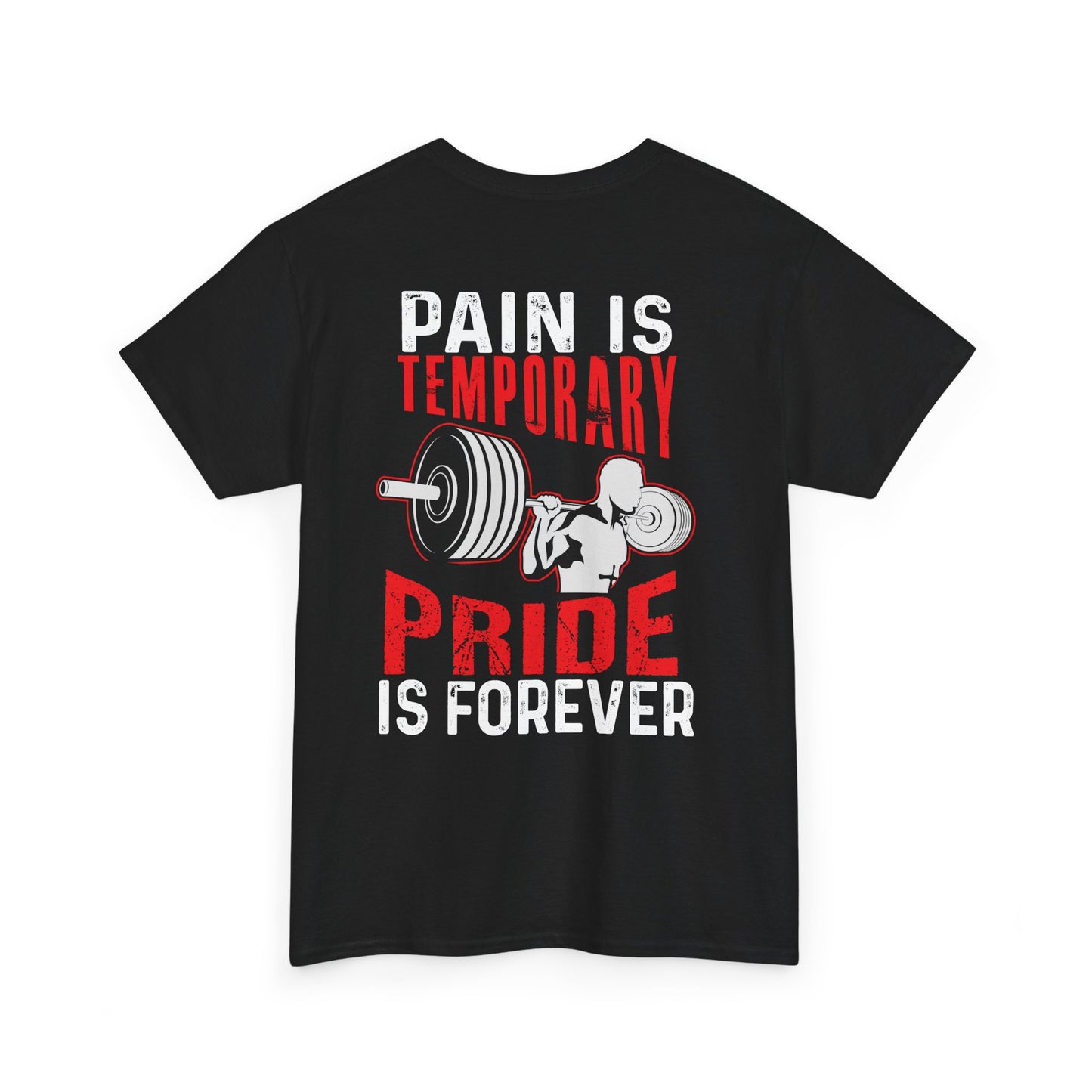 Temporary Pride Unisex Cotton Tee, Fitness Shirt, Apparel, Workout Top, Gift, Celebration Tee