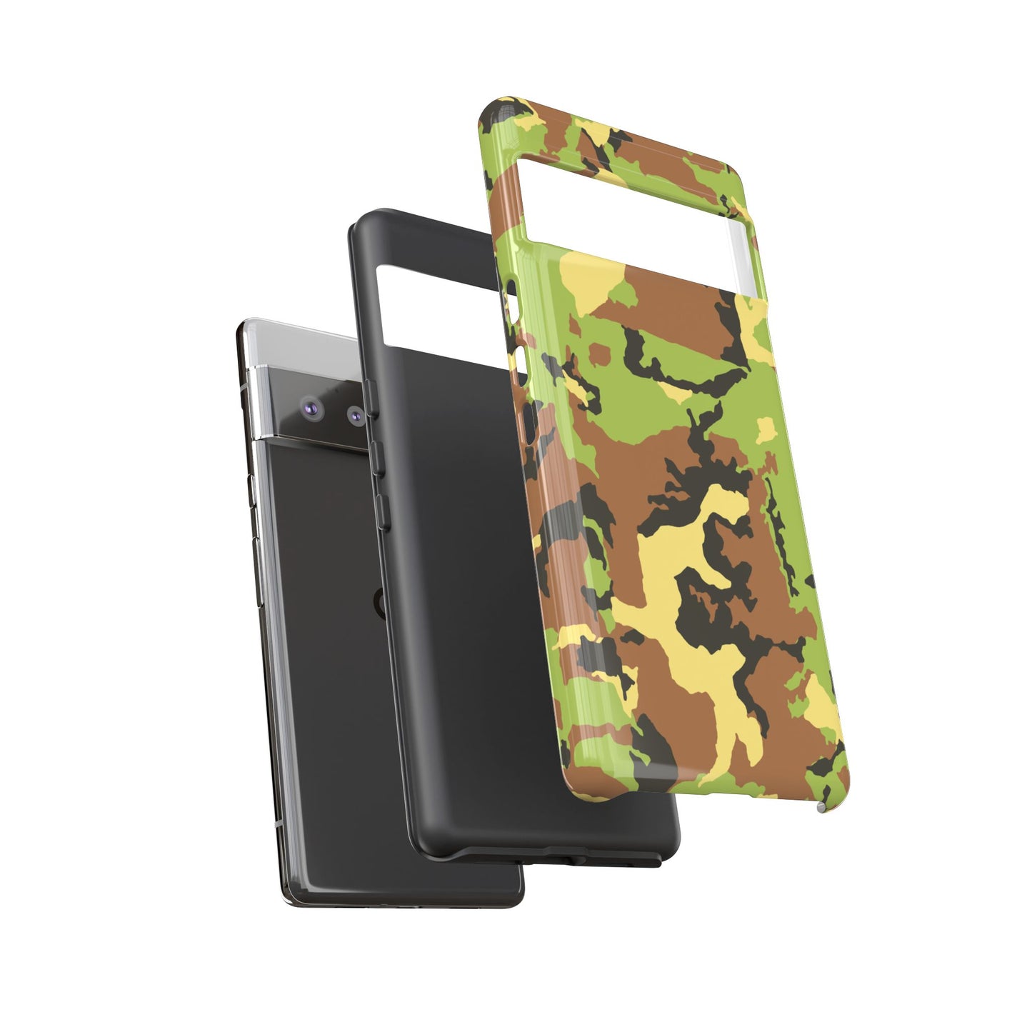 Camo Tough Phone Case - Durable Military Style Cover for Adventure Lovers