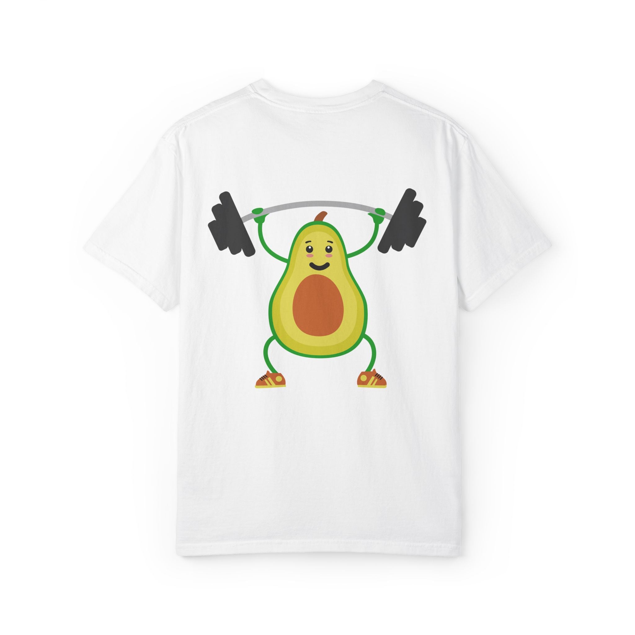 Funny Avocado Workout Unisex T-Shirt - Perfect for Fitness Lovers & Healthy Eating Enthusiasts
