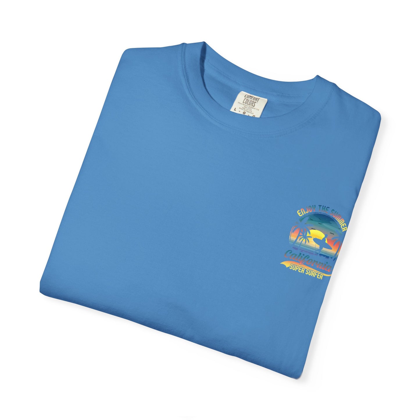 California Summer Vibes T-Shirt, Unisex Beach Tee, Surfing Apparel, Gift for Surfers, Summer Wardrobe Essential