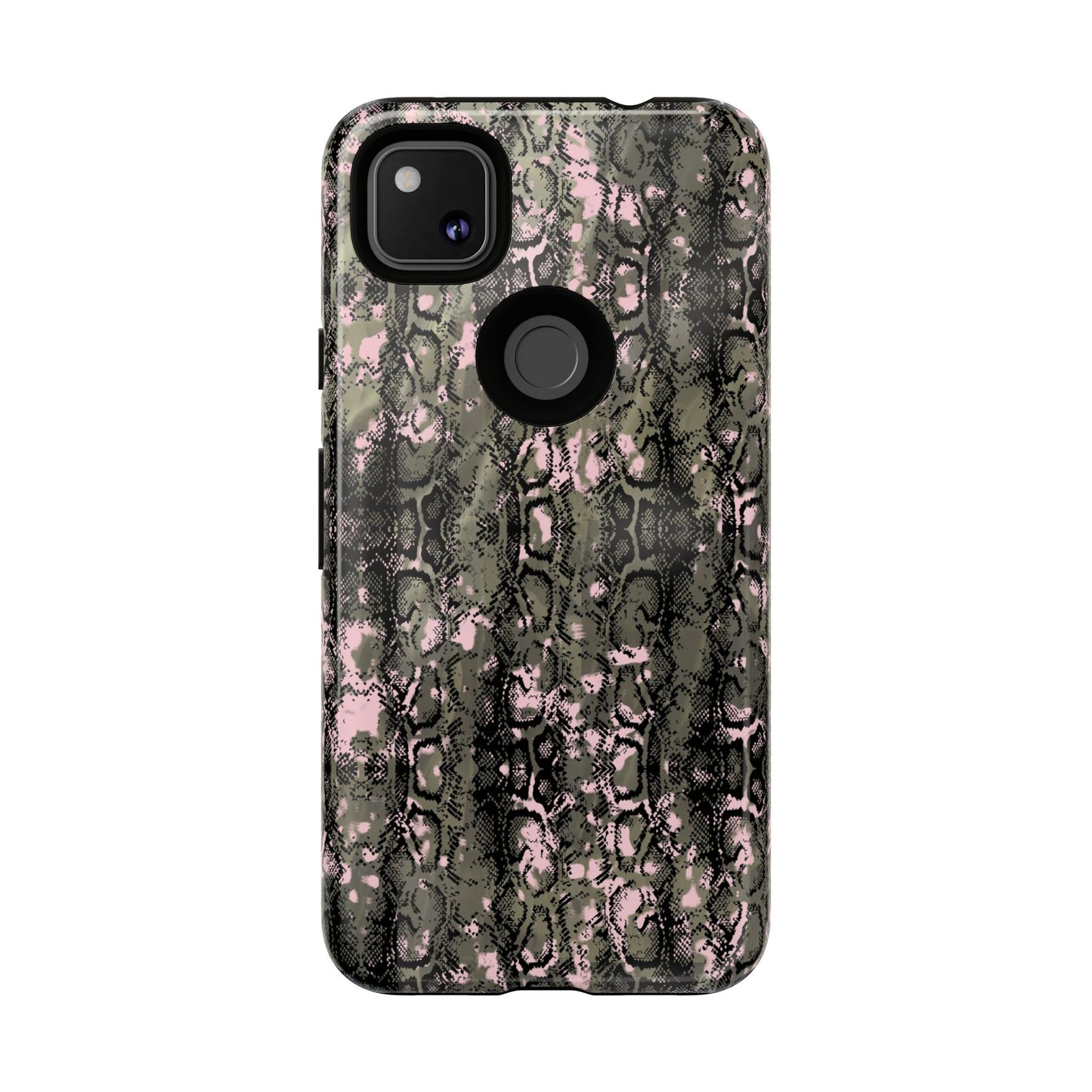Stylish Snake Print Phone Case for Tough Protection