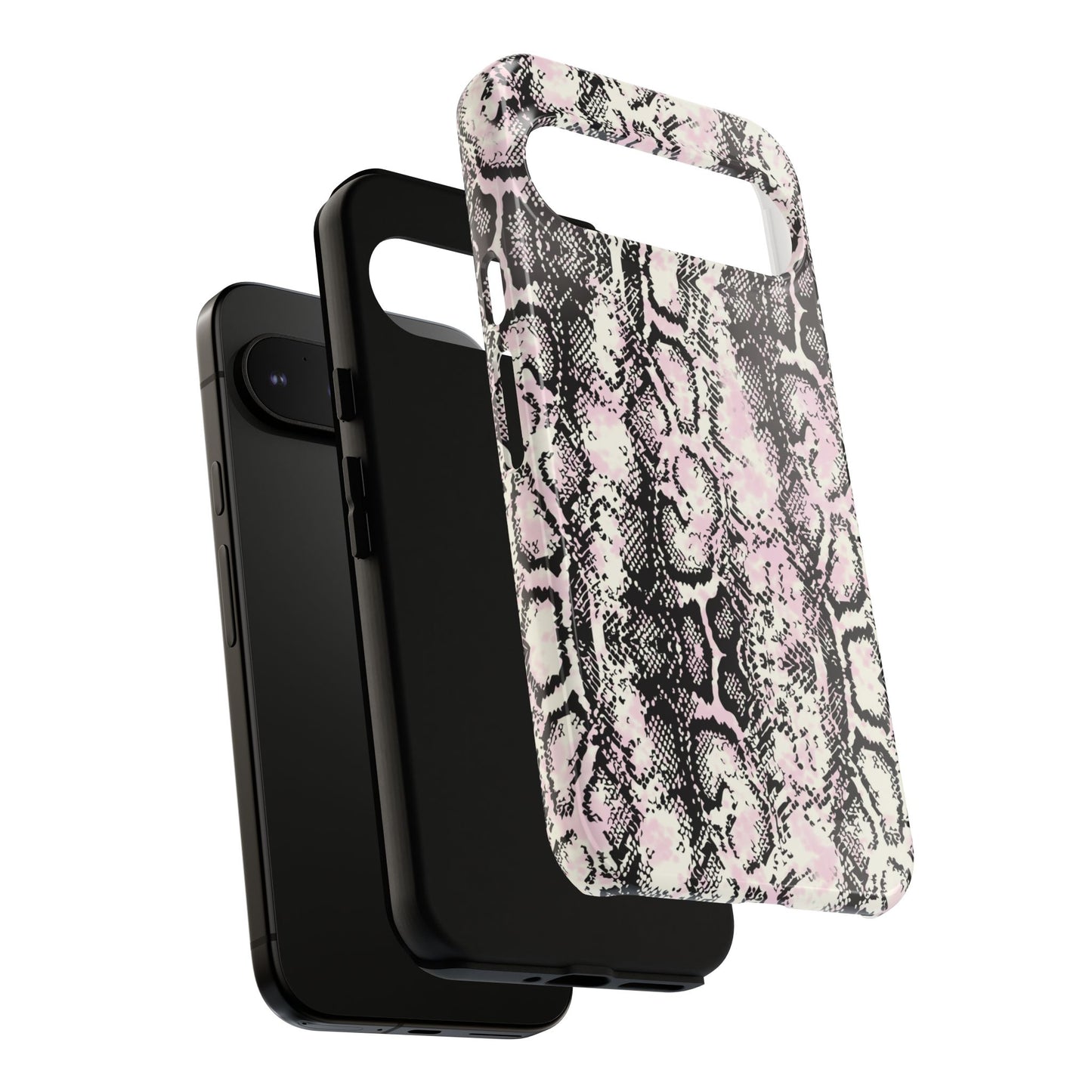 Stylish Snake Print Phone Case - Tough Protection for Trendsetters