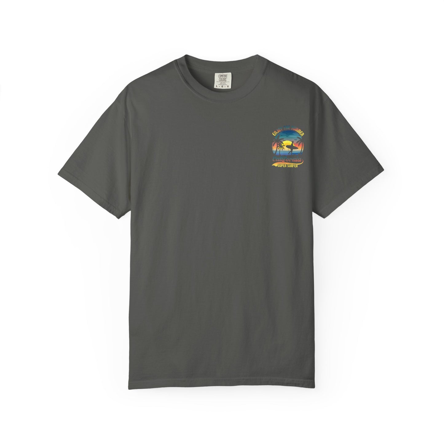California Summer Vibes T-Shirt, Unisex Beach Tee, Surfing Apparel, Gift for Surfers, Summer Wardrobe Essential
