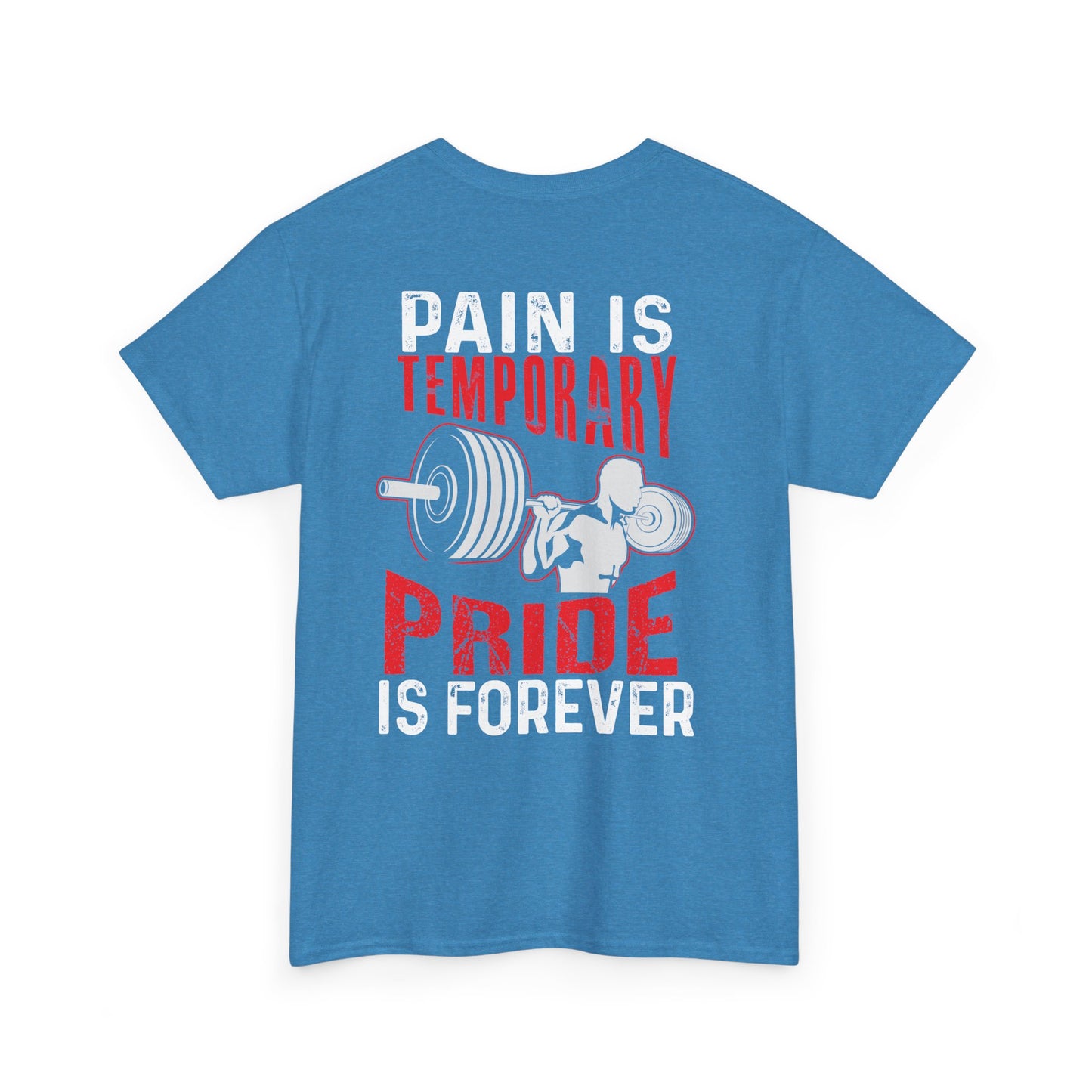 Temporary Pride Unisex Cotton Tee, Fitness Shirt, Apparel, Workout Top, Gift, Celebration Tee