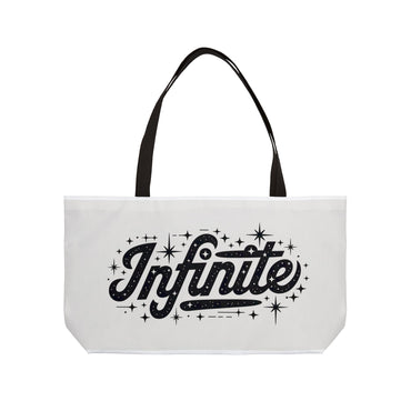 Stylish Weekender Tote Bag - Versatile Travel Companion, Gym, Beach, Storage, Infinite Design